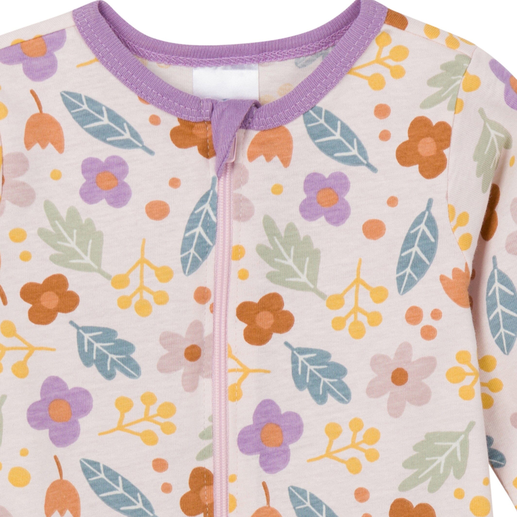 Baby Girls Garden Floral Sleep 'N Play - Image 2