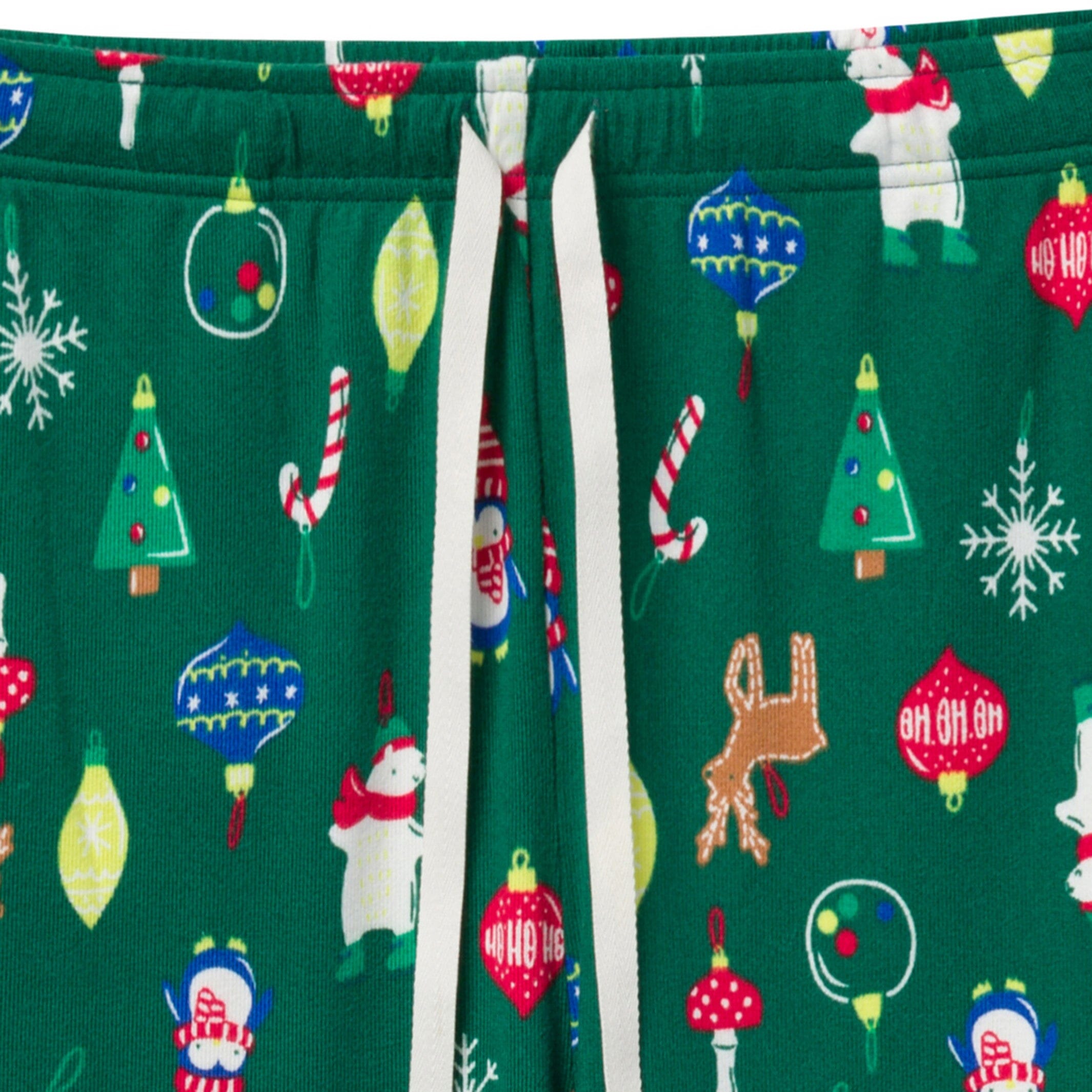 2-Piece Men's Ornaments Hacci Pajama Set - Image 7