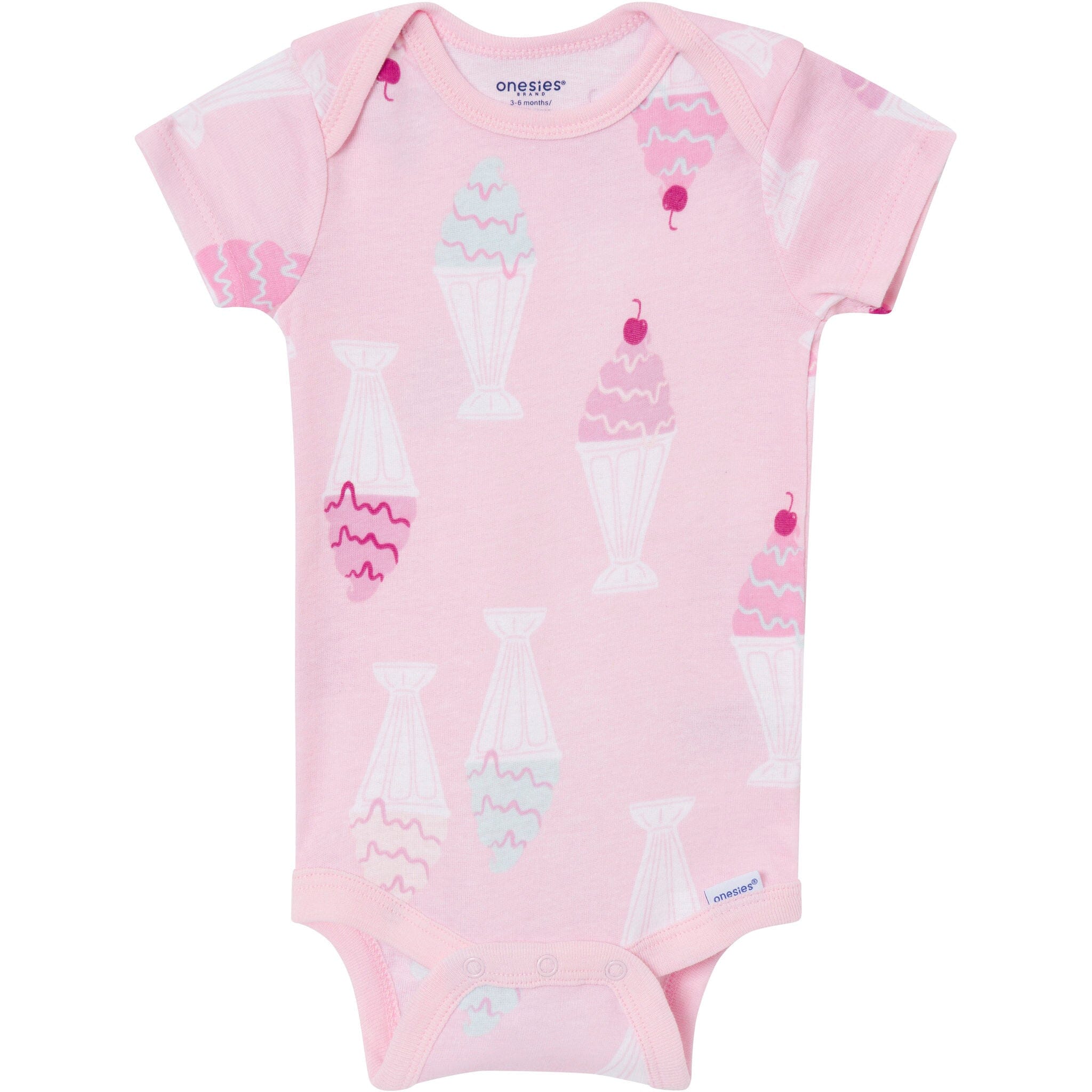 6-Piece Baby Girls Sweet Treats Bodysuit & Active Pant Set - Image 2