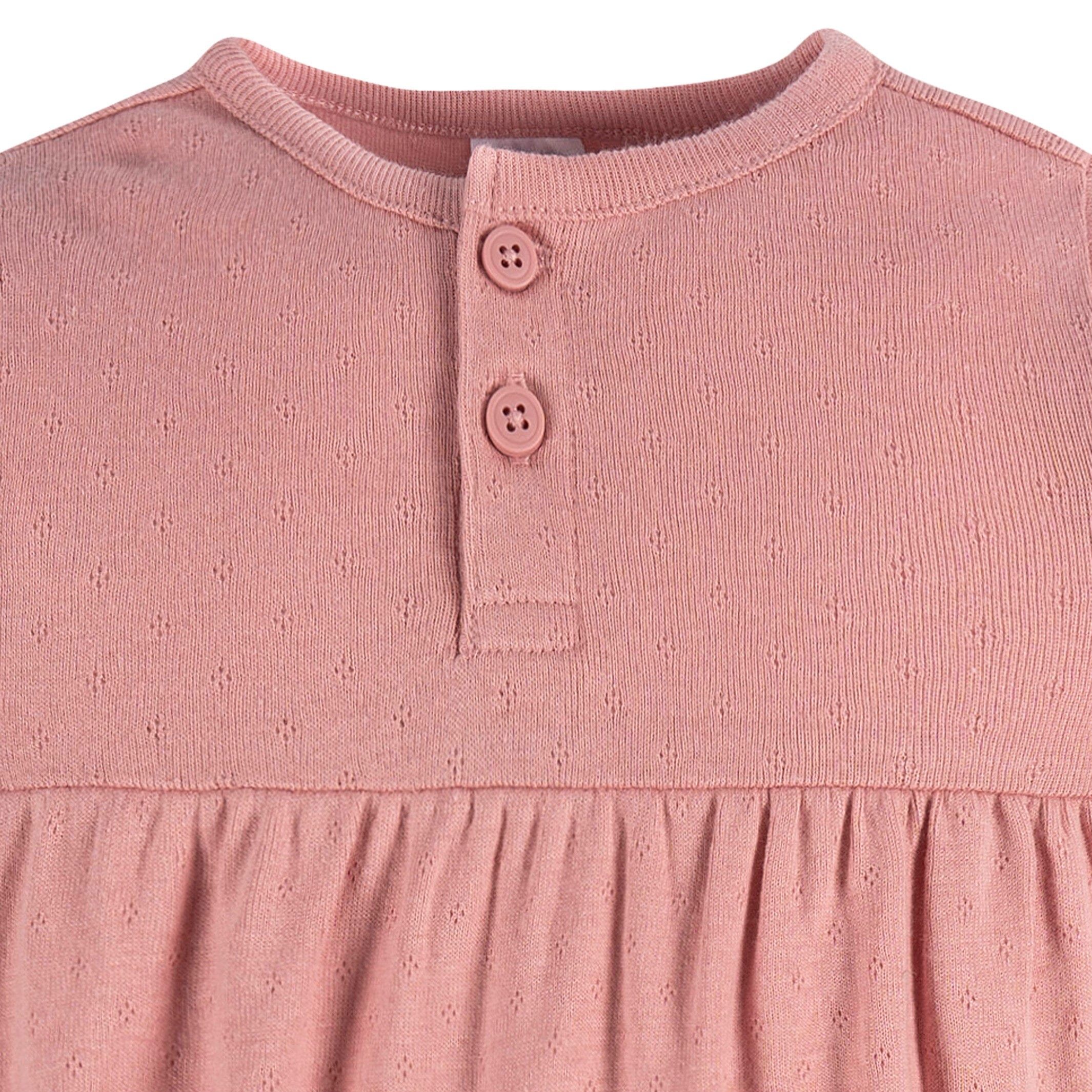 4-Pack Baby Girls Woodland Love Gowns - Image 6