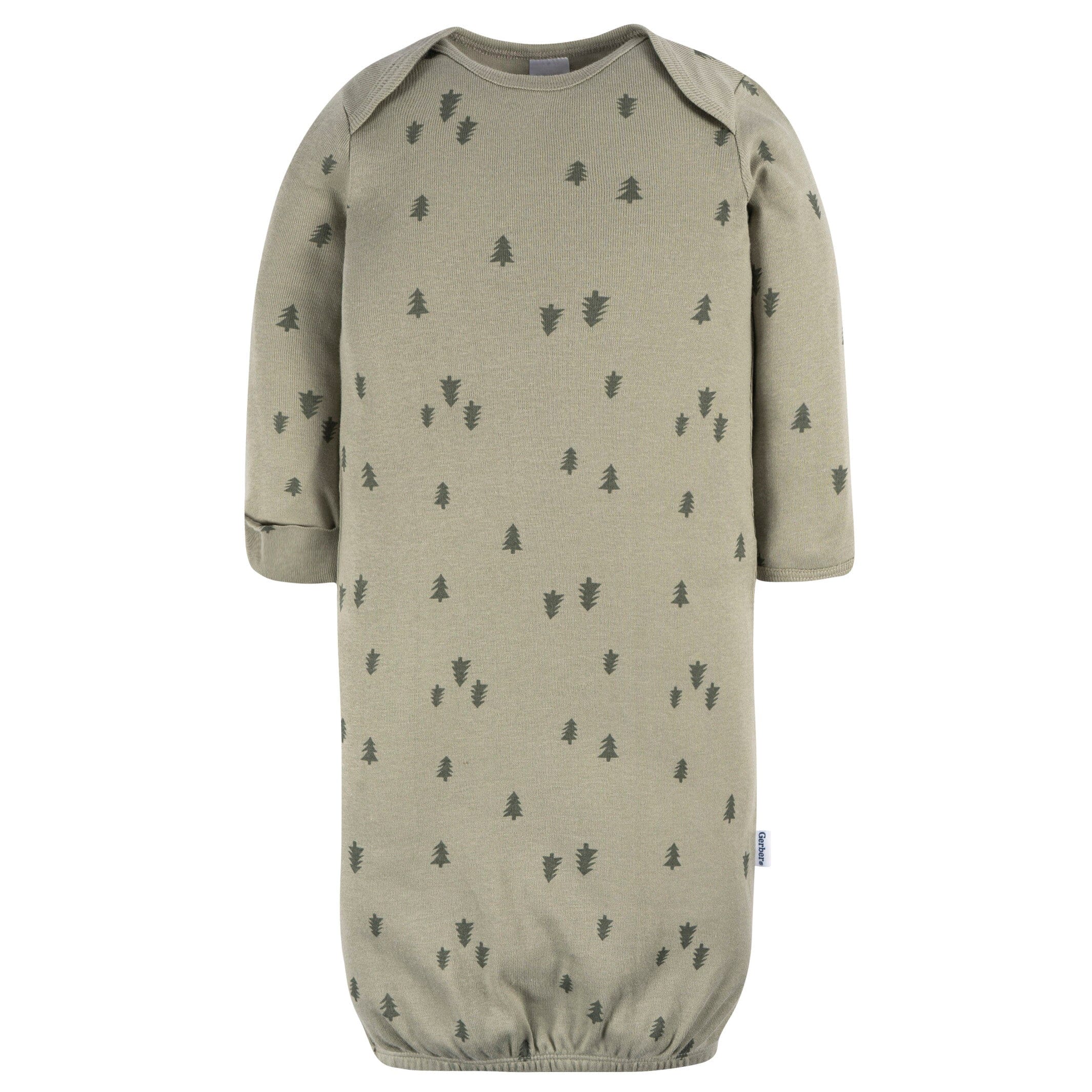 4-Pack Baby Boys Forest Bears Gowns - Image 3