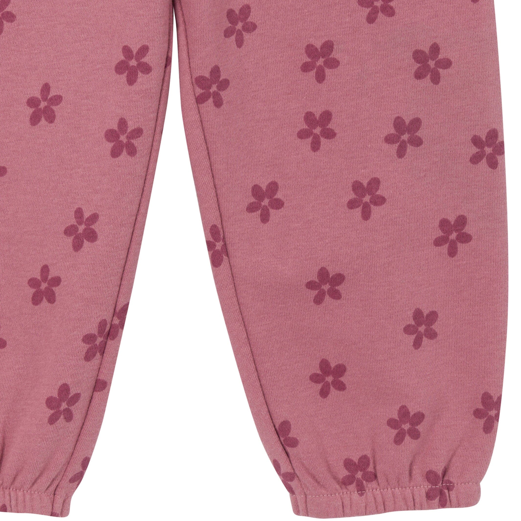 2-Piece Toddler Girls Daisies Sweatshirt & Pant Set - Image 6