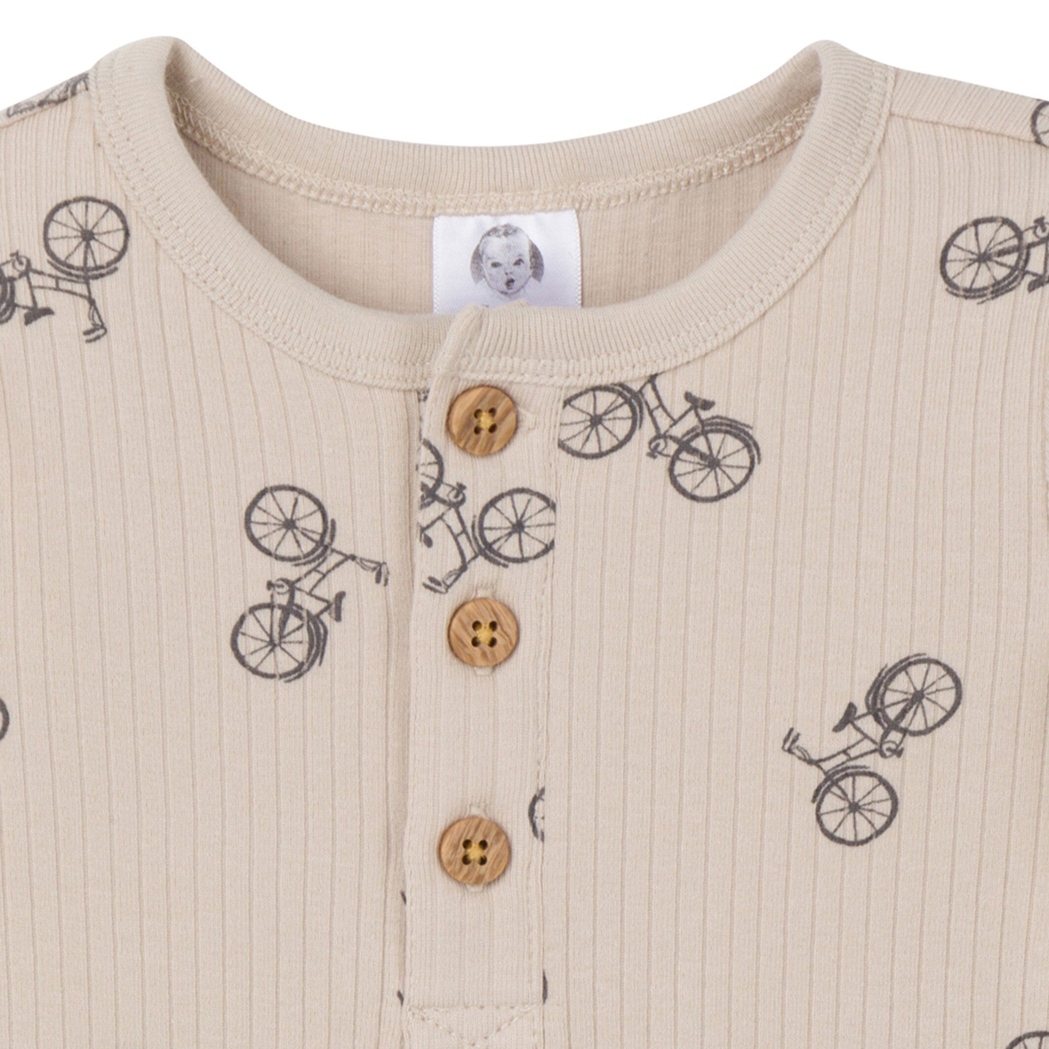 Baby Boys Bicycles Romper - Image 2