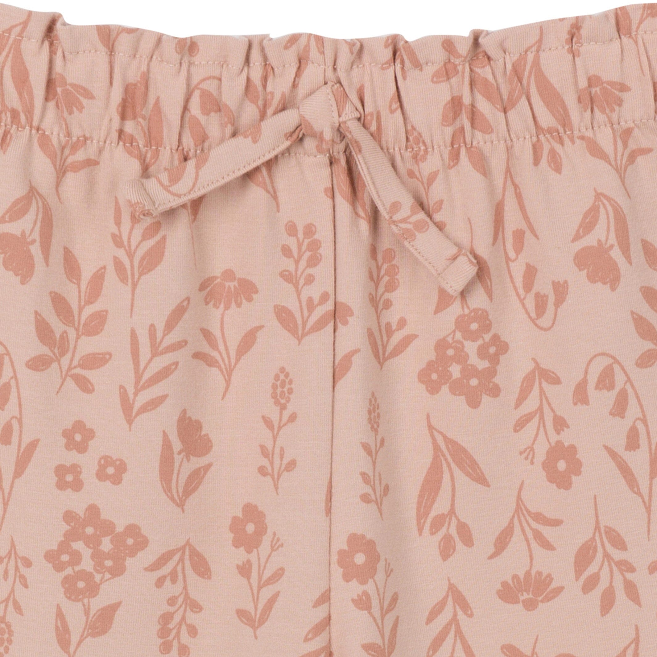 3-Piece Toddler Girls Tan Tops and Pants - Image 7