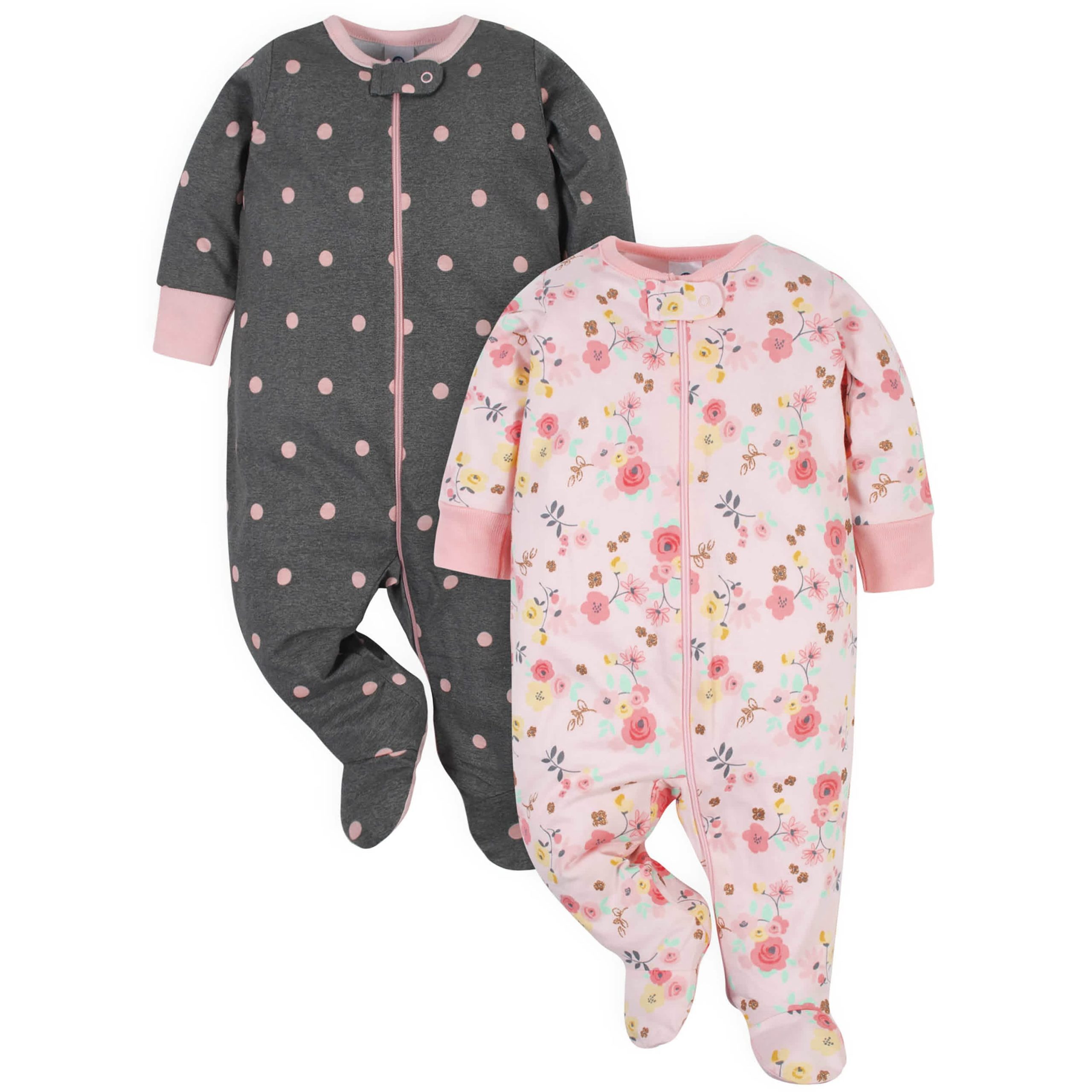 5-Piece Baby Girls Love You Sleep 'N Plays & Headbands Set - Image 3
