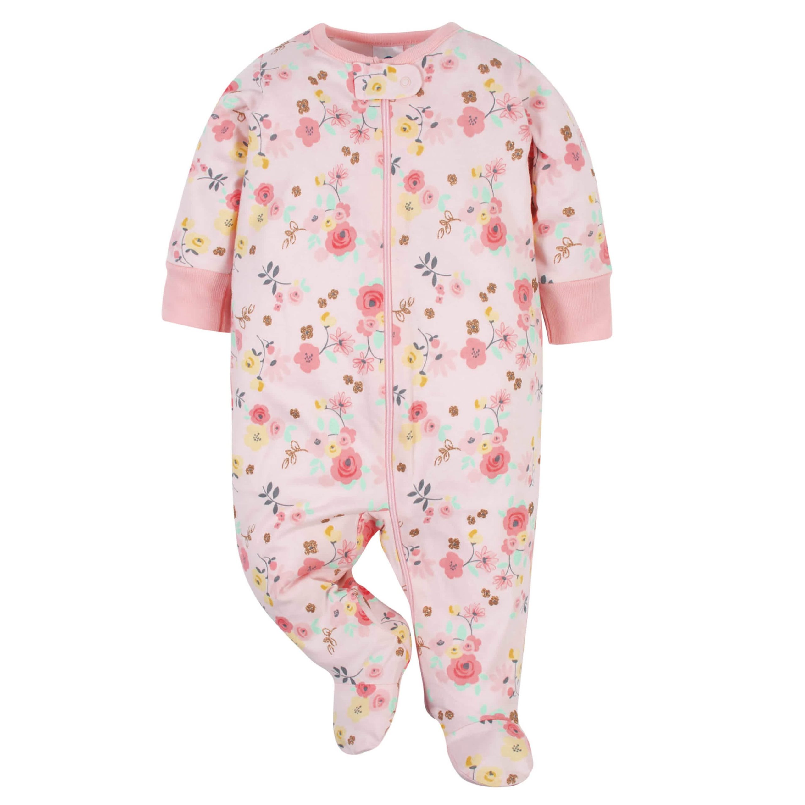 5-Piece Baby Girls Love You Sleep 'N Plays & Headbands Set - Image 4