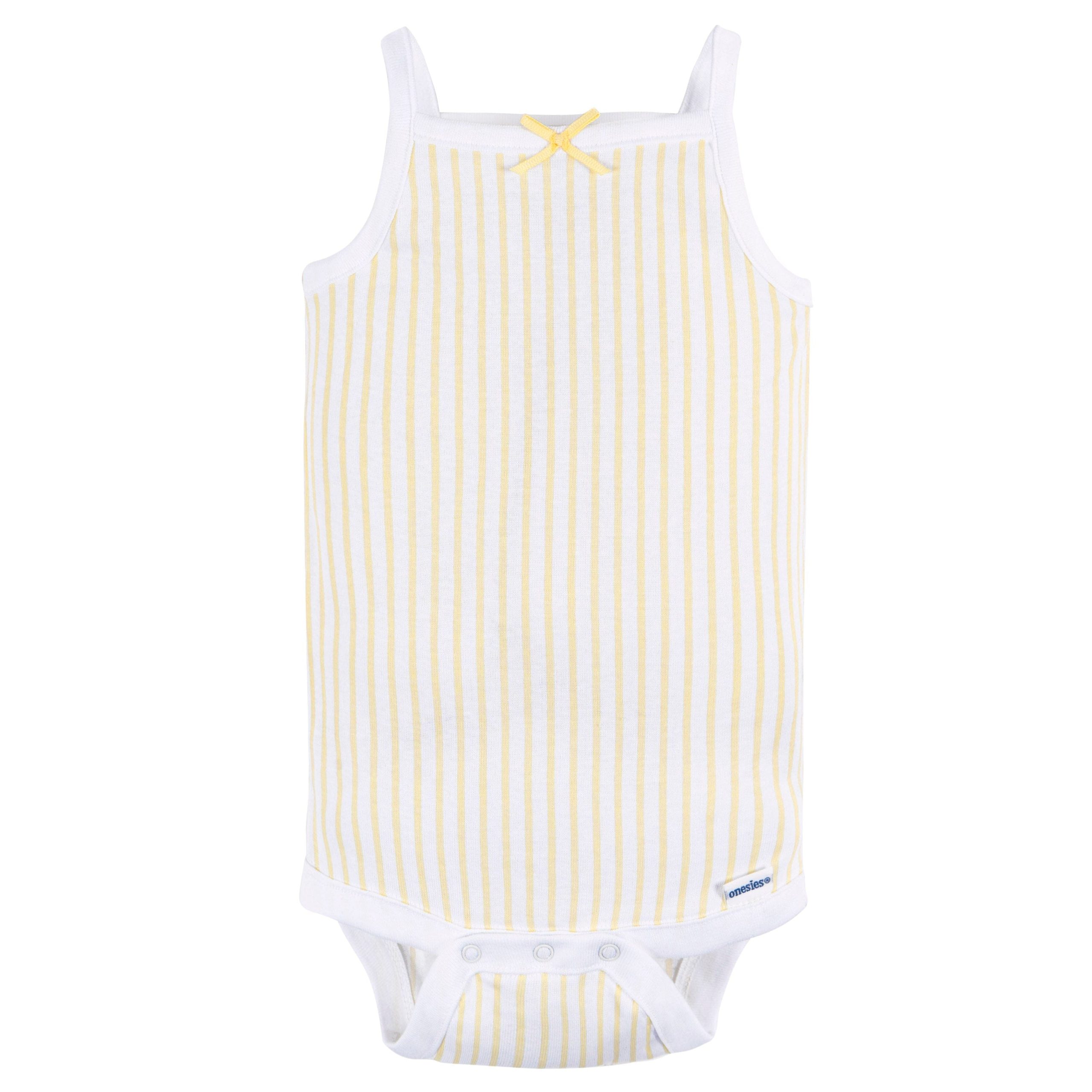 4-Pack Baby Girls Seaside Sleeveless Onesies® Bodysuits - Image 5