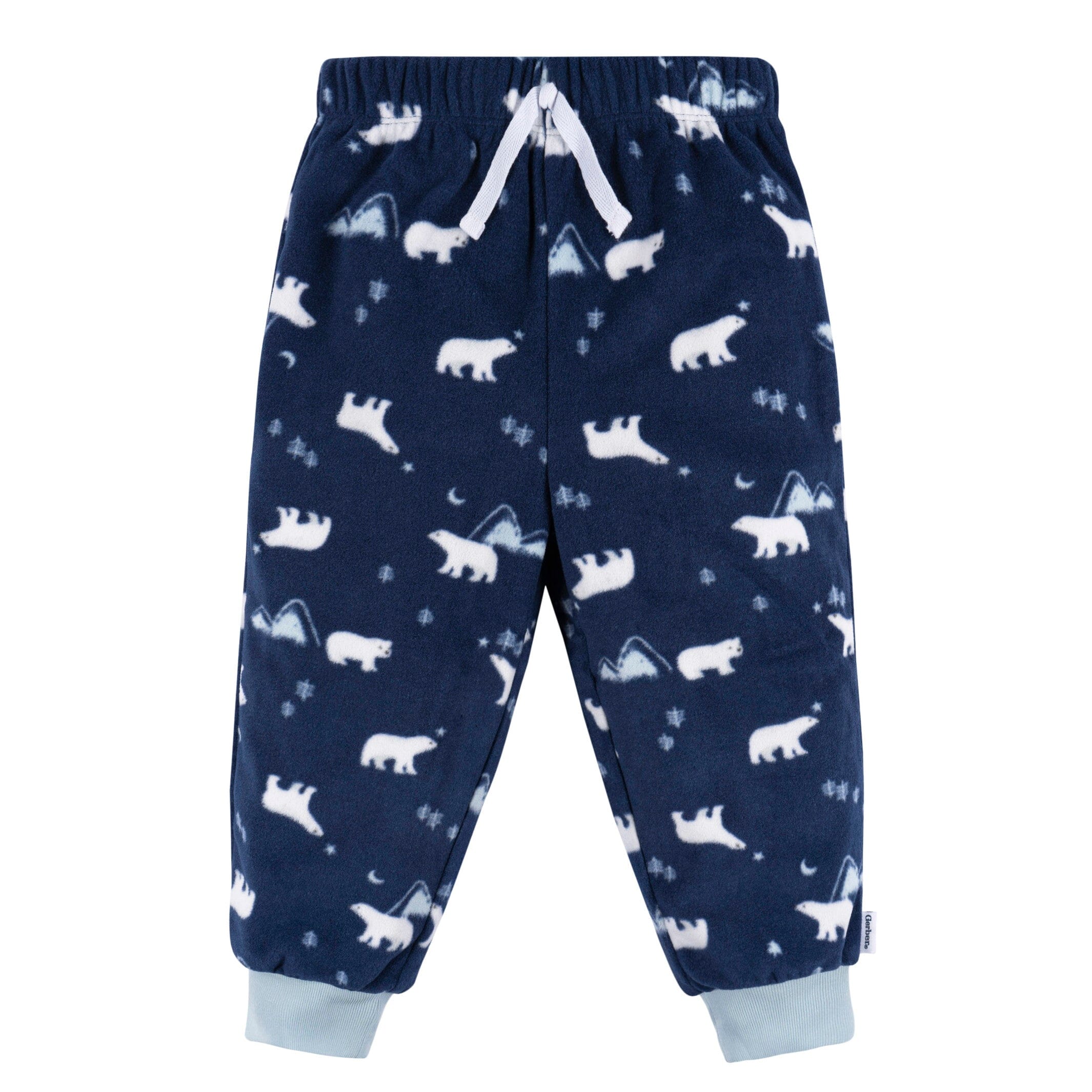 2-Piece Infant & Toddler Boys Polar Bears Fleece Pajamas - Image 4