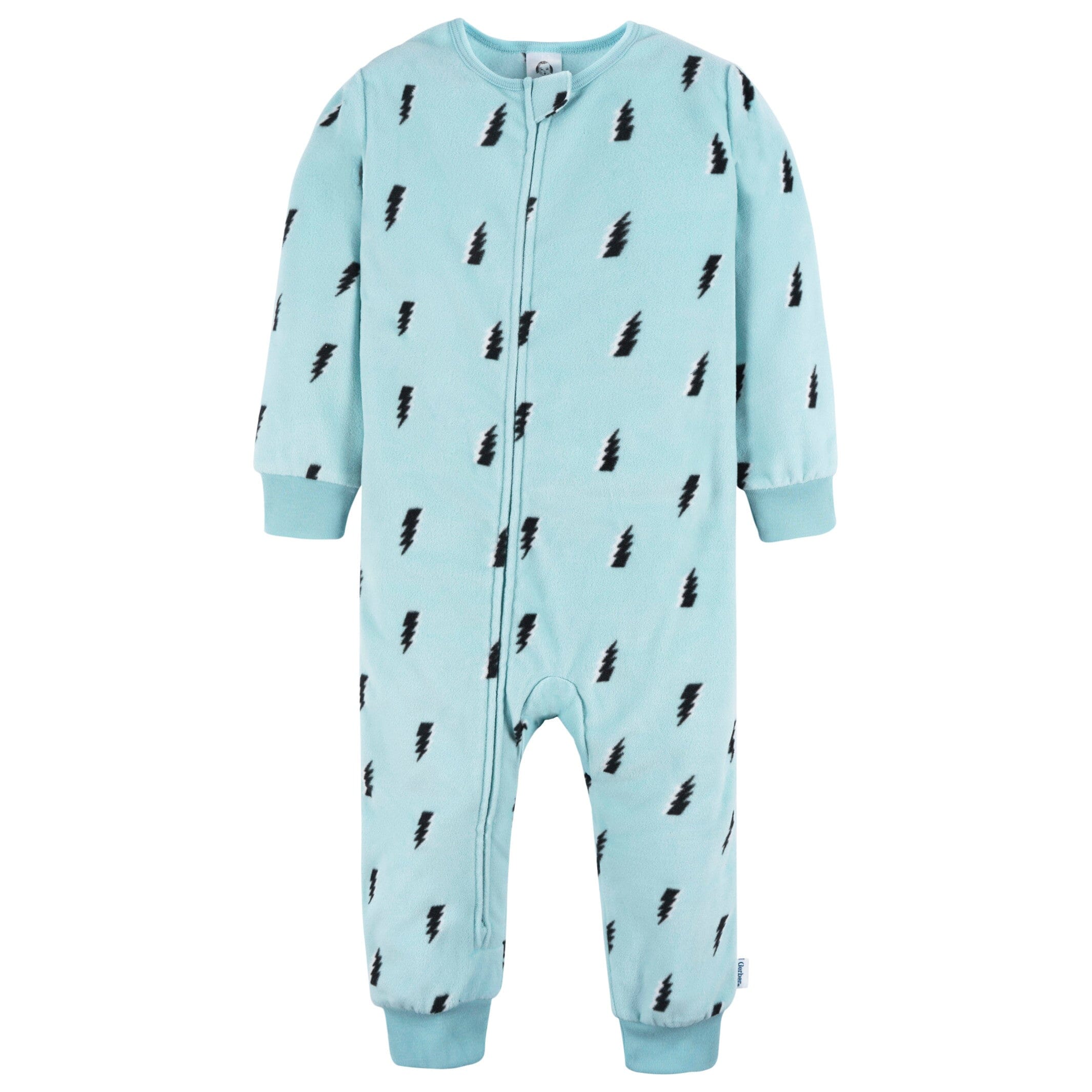 3-Pack Infant & Toddler Boys Skateboards & Guitars Footless Fleece Pajamas - Image 3