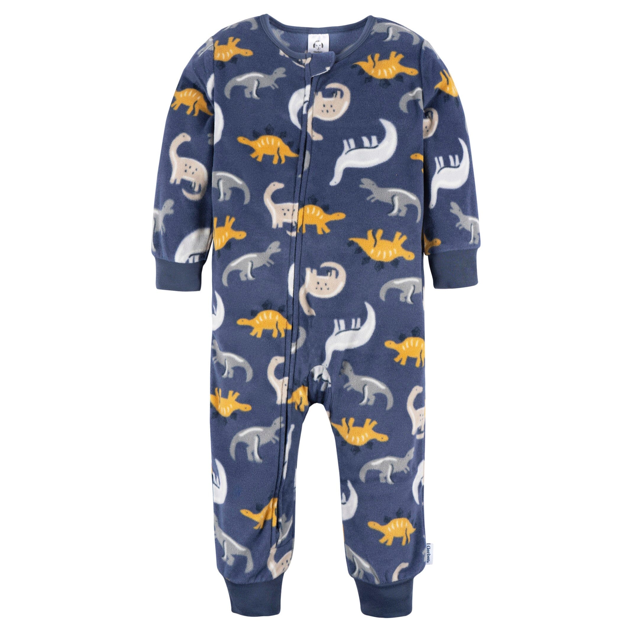 3-Pack Infant & Toddler Boys Dogs & Dinos Footless Fleece Pajamas - Image 6