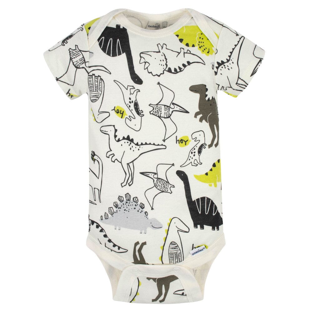 5-Piece Baby Boys Dino Onesies® Bodysuits & Pants Sets - Image 3