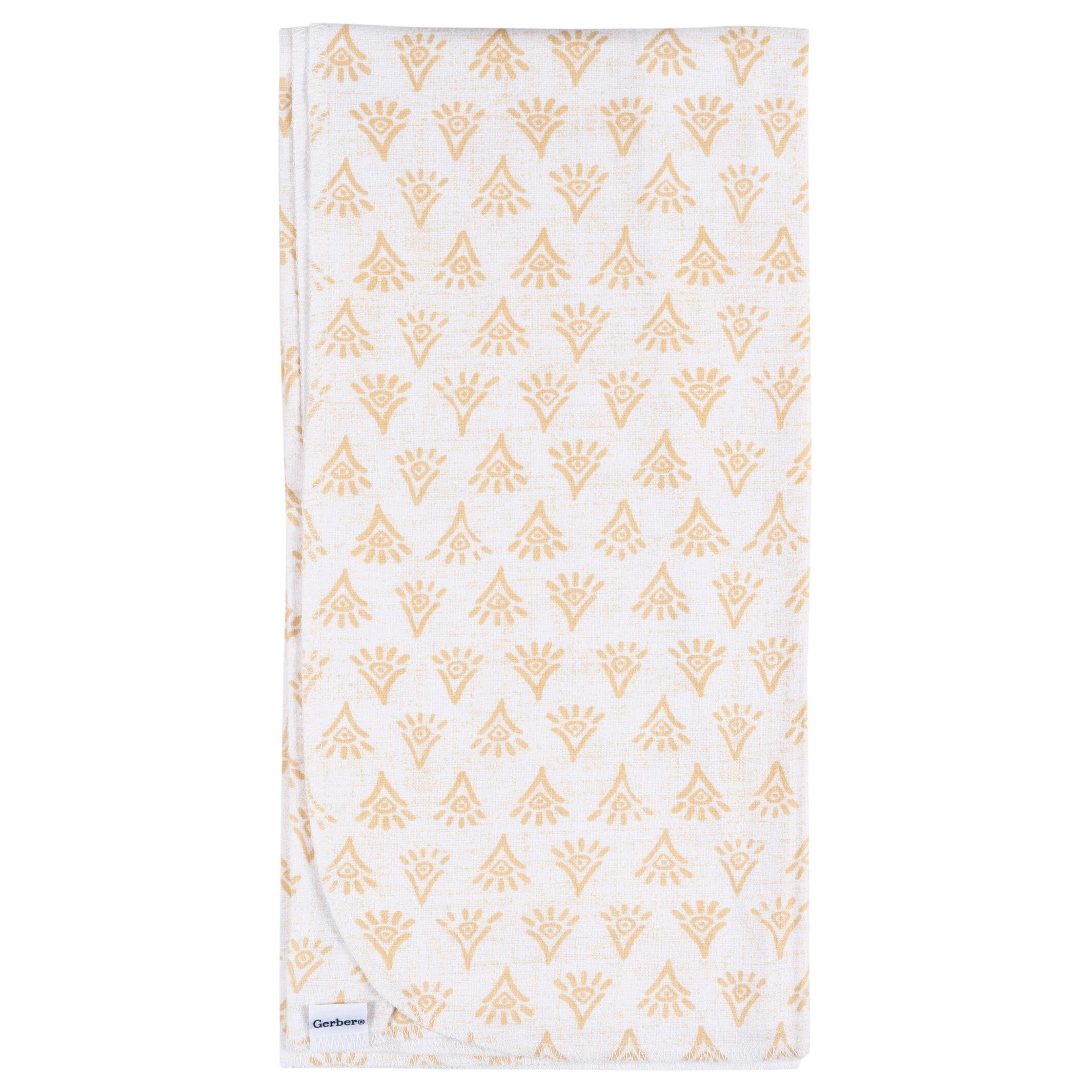 4-Pack Baby Girls Animal Geo Flannel Blankets - Image 4