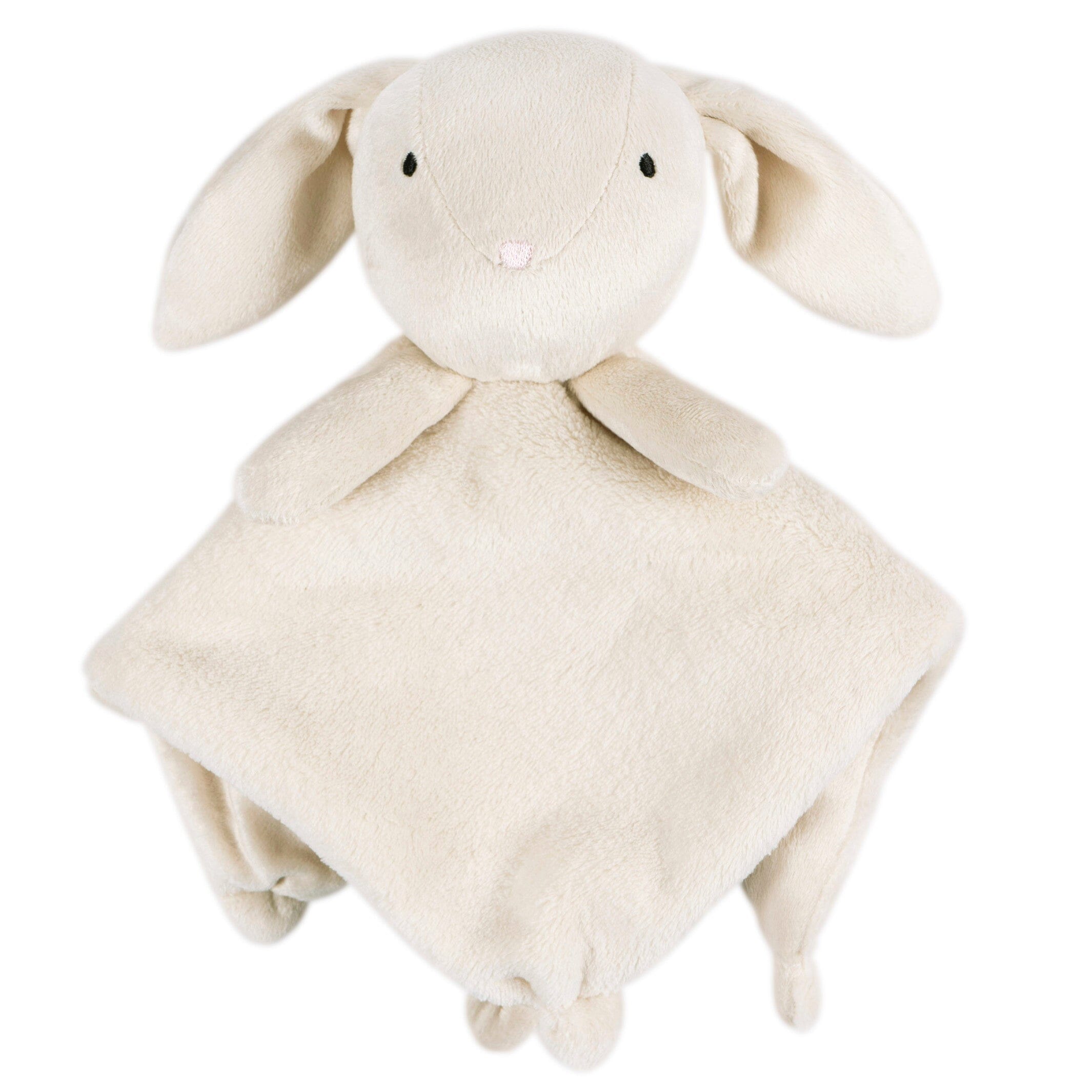Embroidered 2-Piece Bunny Hooded Wearable Blanket & Security Blanket Set - Image 7
