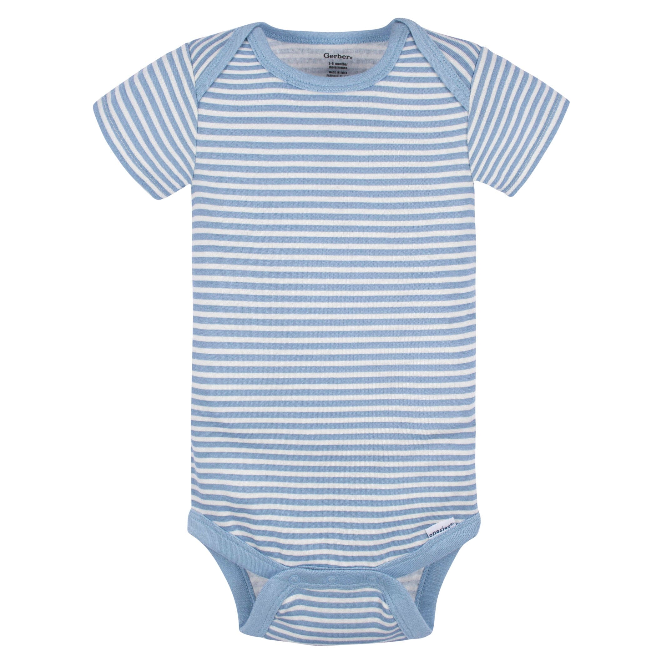 5-Pack Baby Boys Puppy Playground Short Sleeve Onesies® Bodysuits and Pants - Image 2