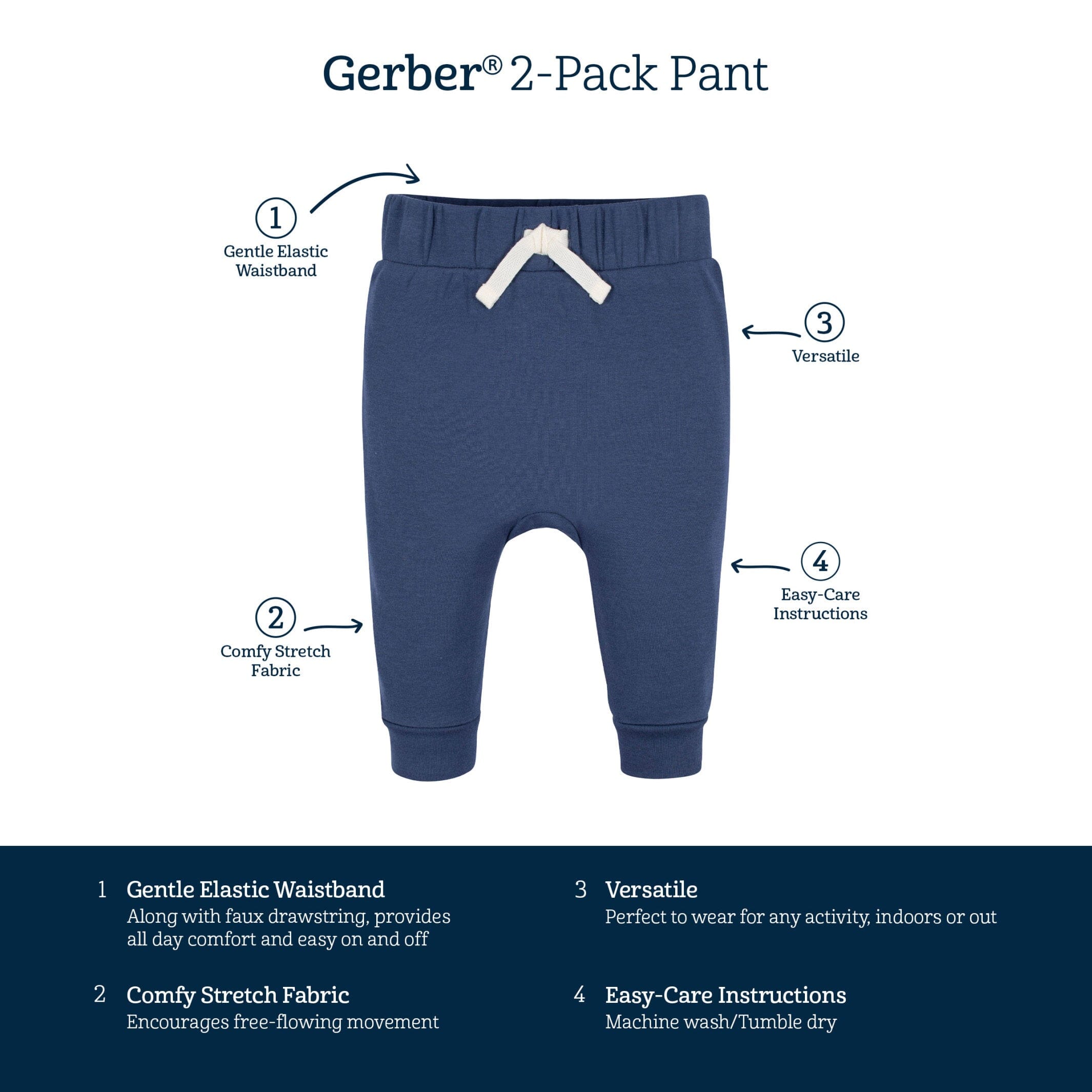 5-Pack Baby Boys Puppy Playground Short Sleeve Onesies® Bodysuits and Pants - Image 10