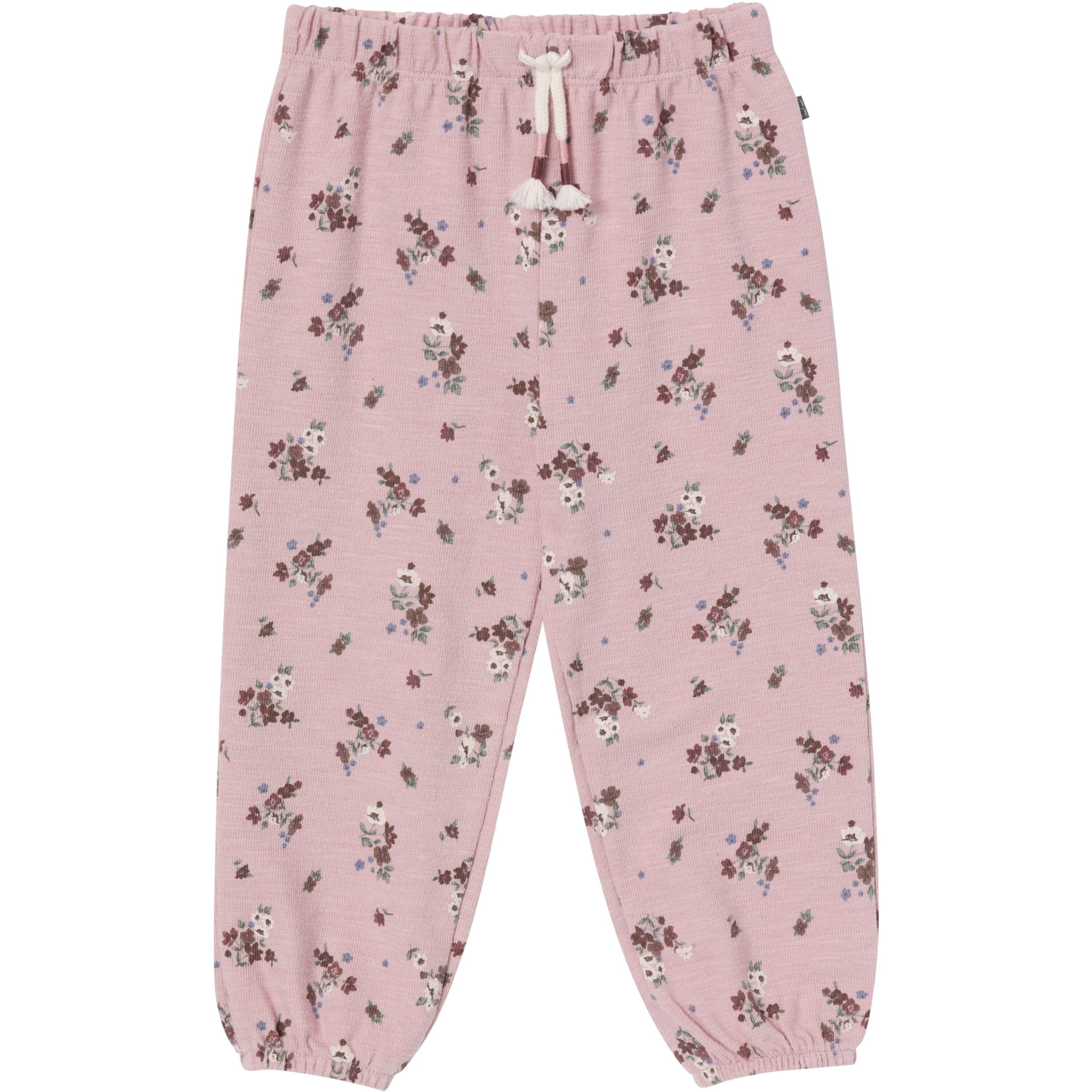 2-Piece Infant & Kid Girls Mauve Sweatshirt Set - Image 6