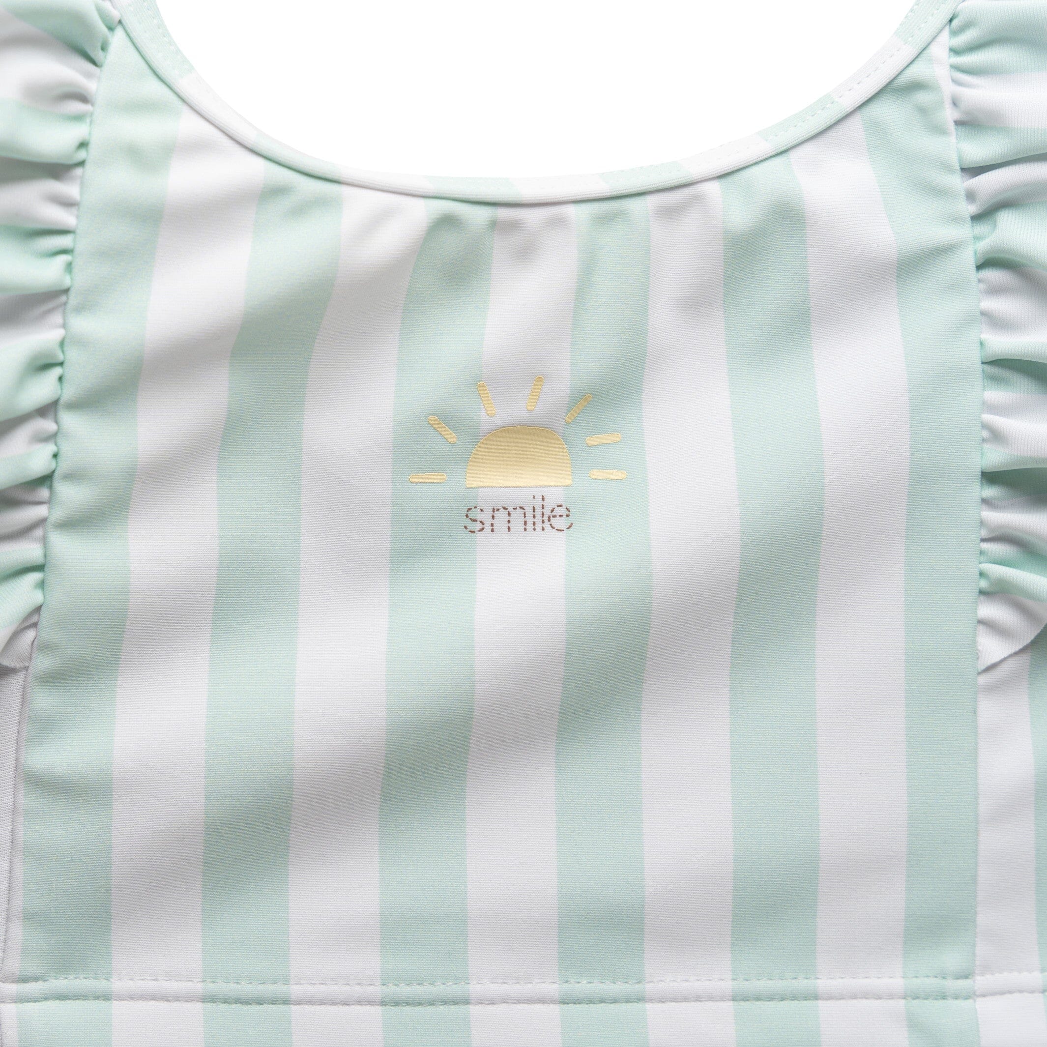2-Piece Toddler Girls UPF 50+ Stripe Swimsuit Set - Image 5