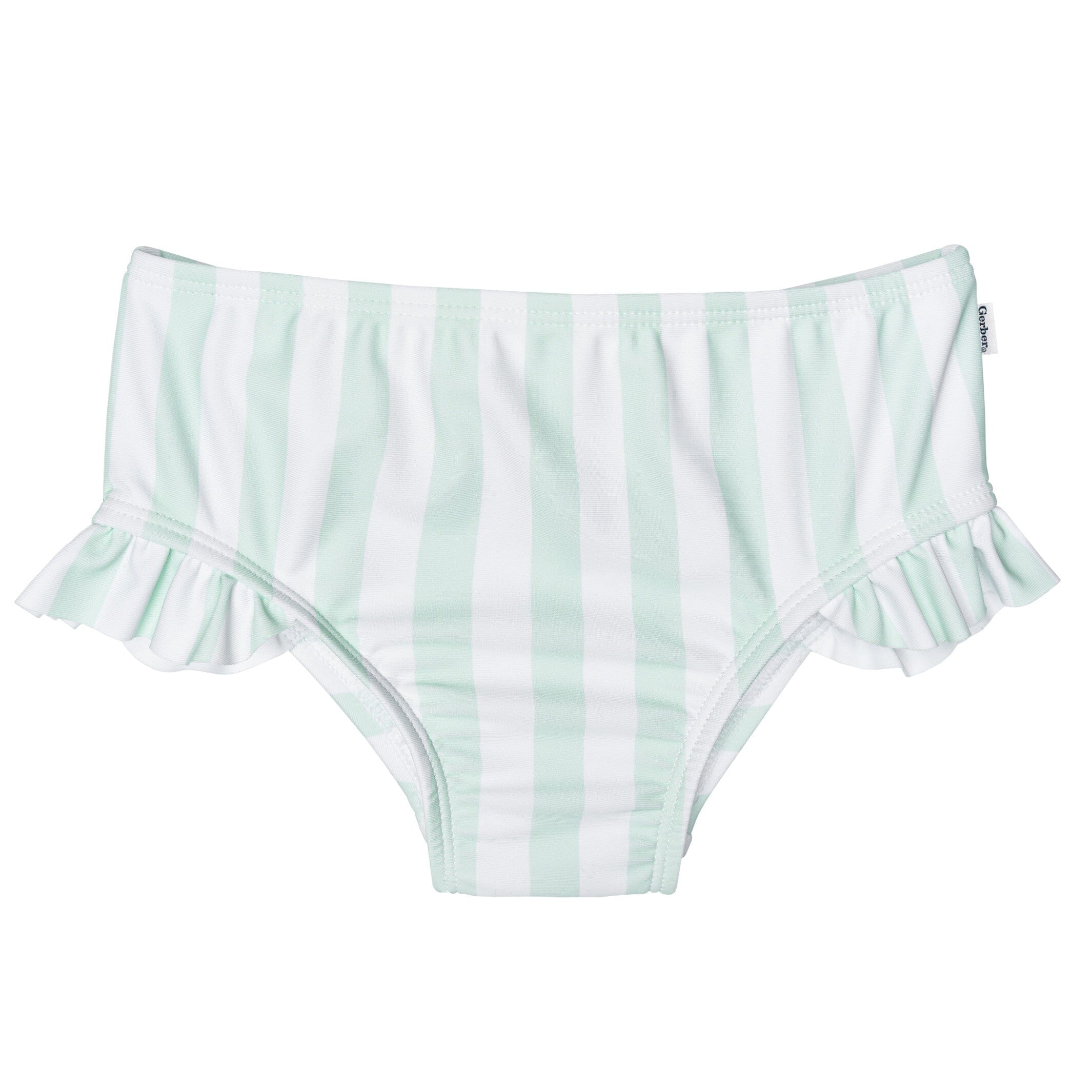 2-Piece Toddler Girls UPF 50+ Stripe Swimsuit Set - Image 6