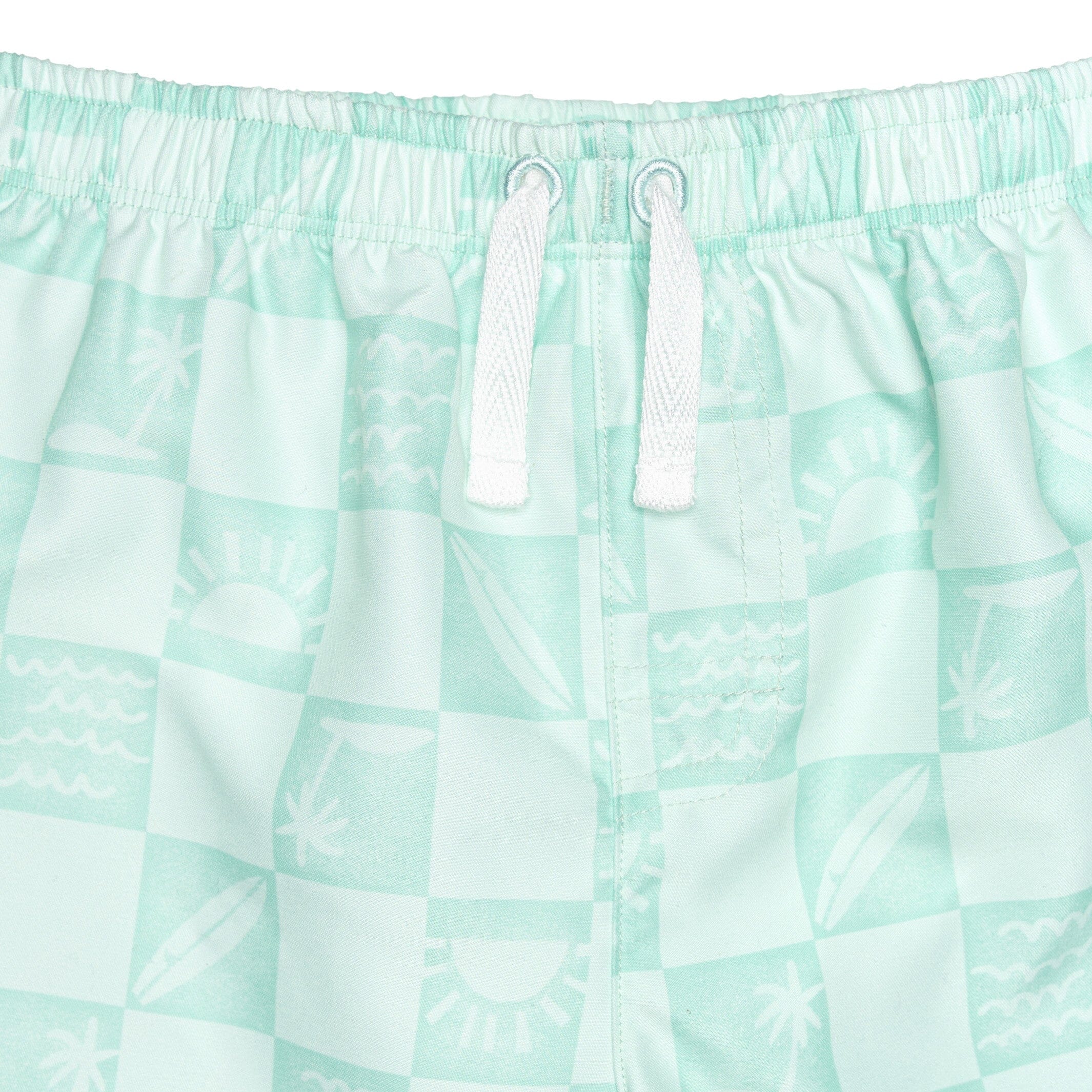 2-Pack Baby & Toddler Boys UPF 50+ Surf Swim Trunks - Image 3