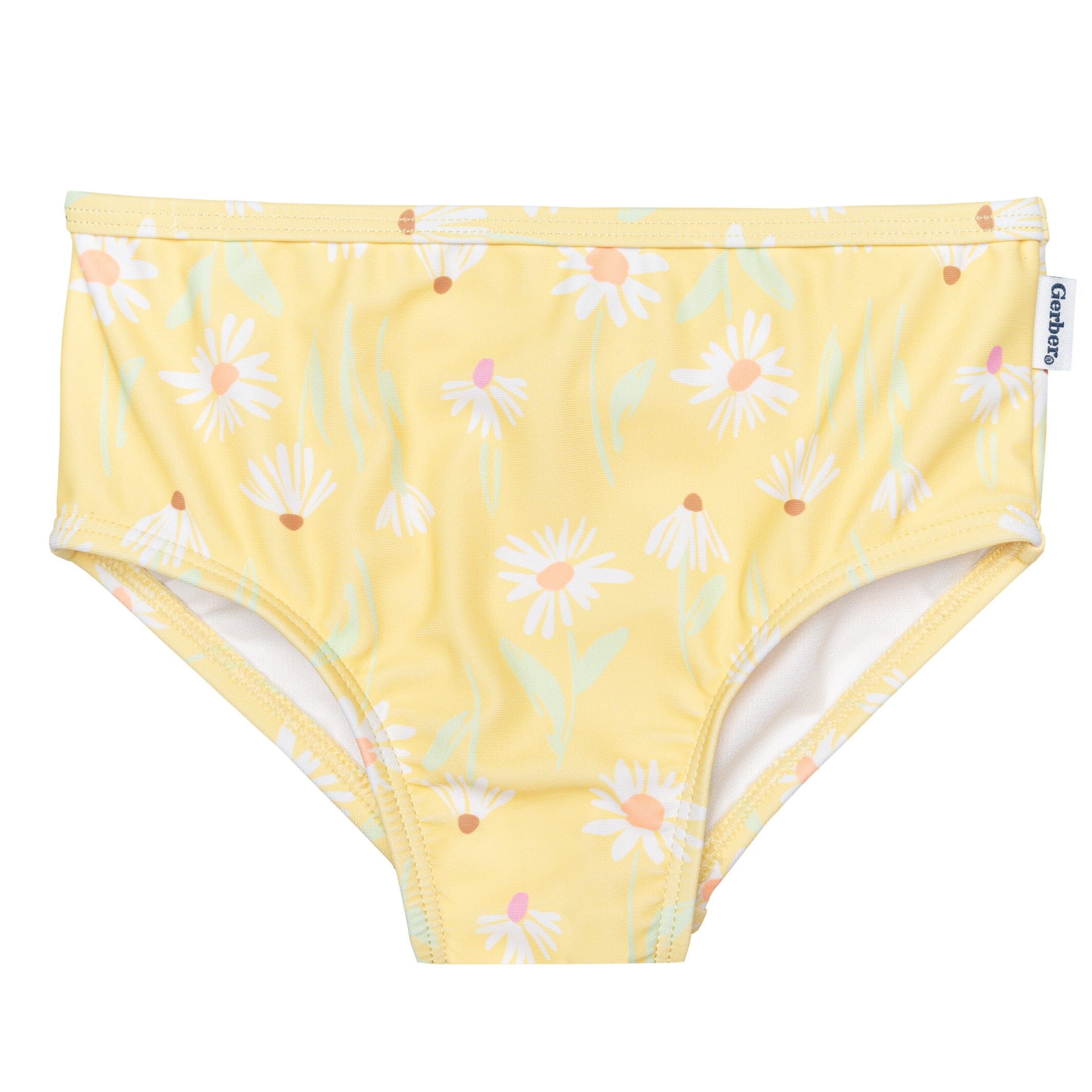 2-Piece Toddler Girls UPF 50+ Daisies Swimsuit Set - Image 7