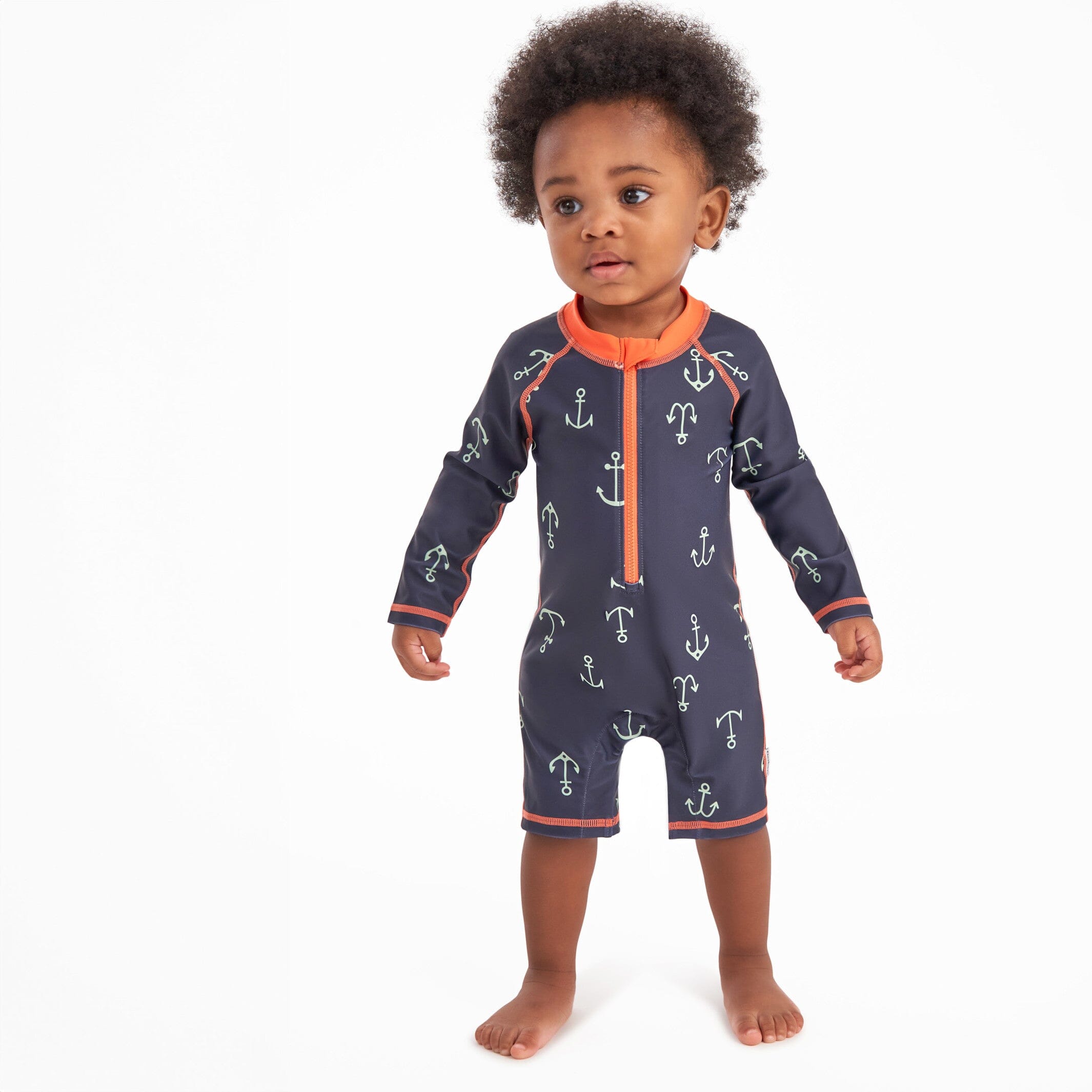 Baby Boys UPF 50+ Anchors Rash Guard - Image 2