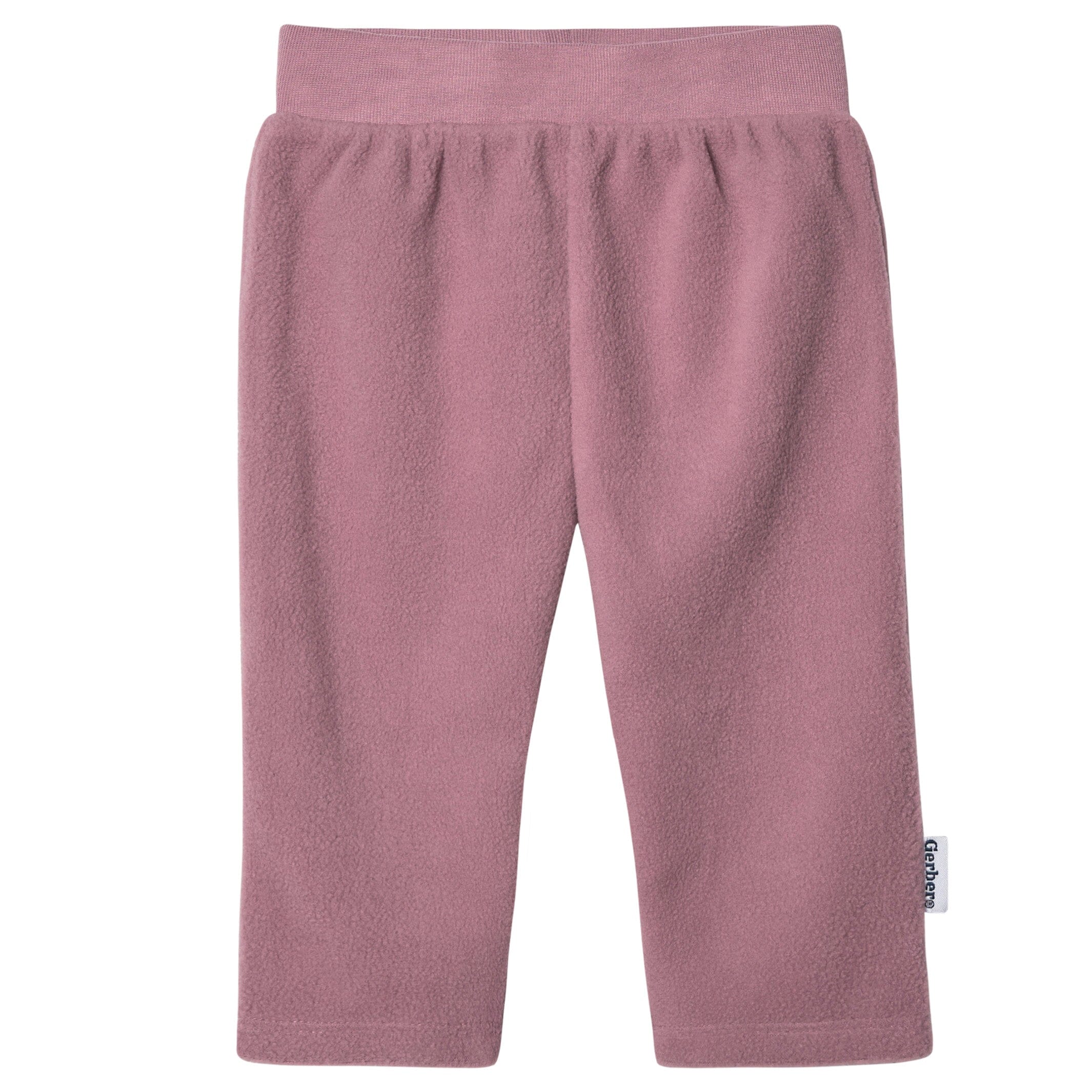 4-Pack Baby Girls Pink Fleece Pants - Image 6