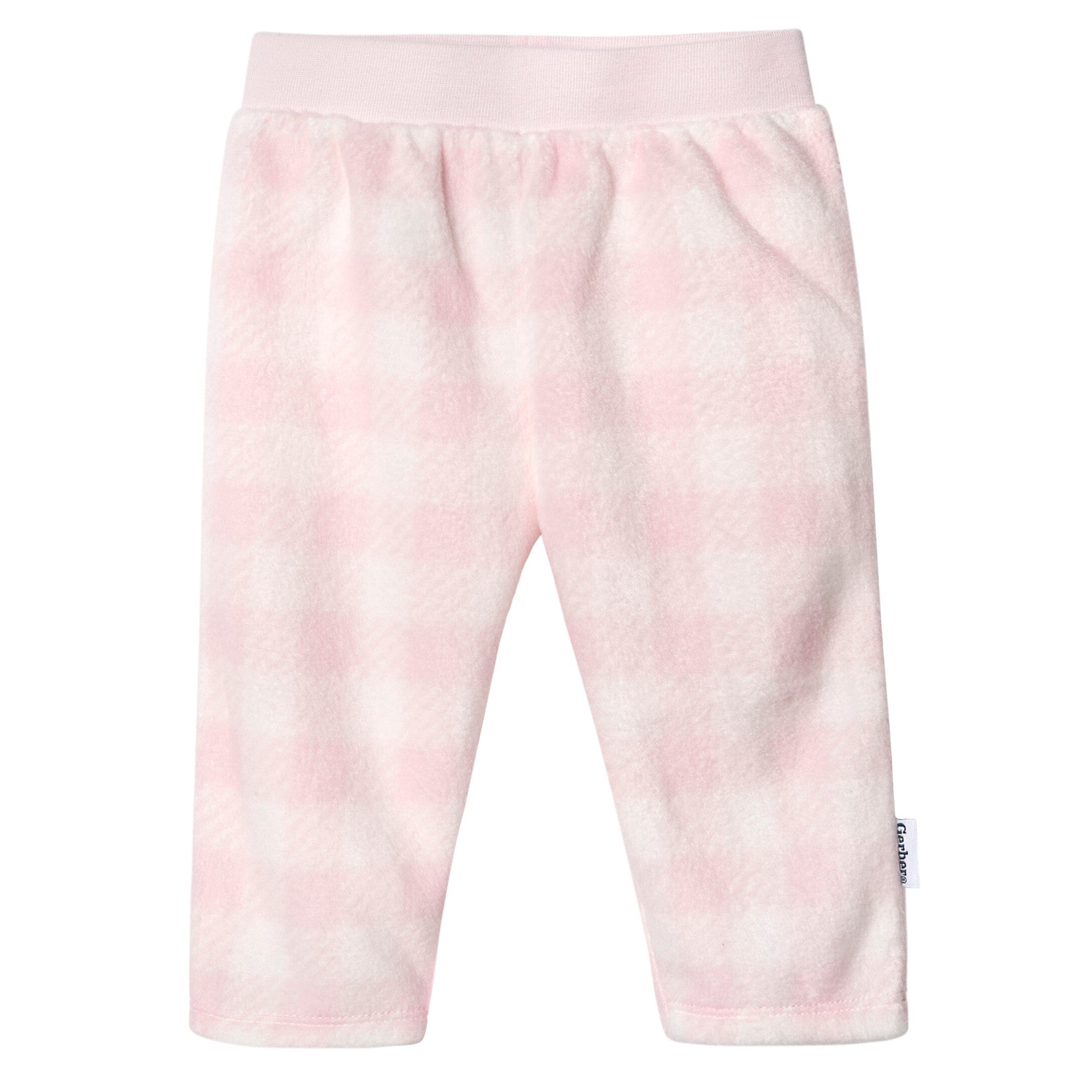 4-Pack Baby Girls Plaid Fleece Pants - Image 5