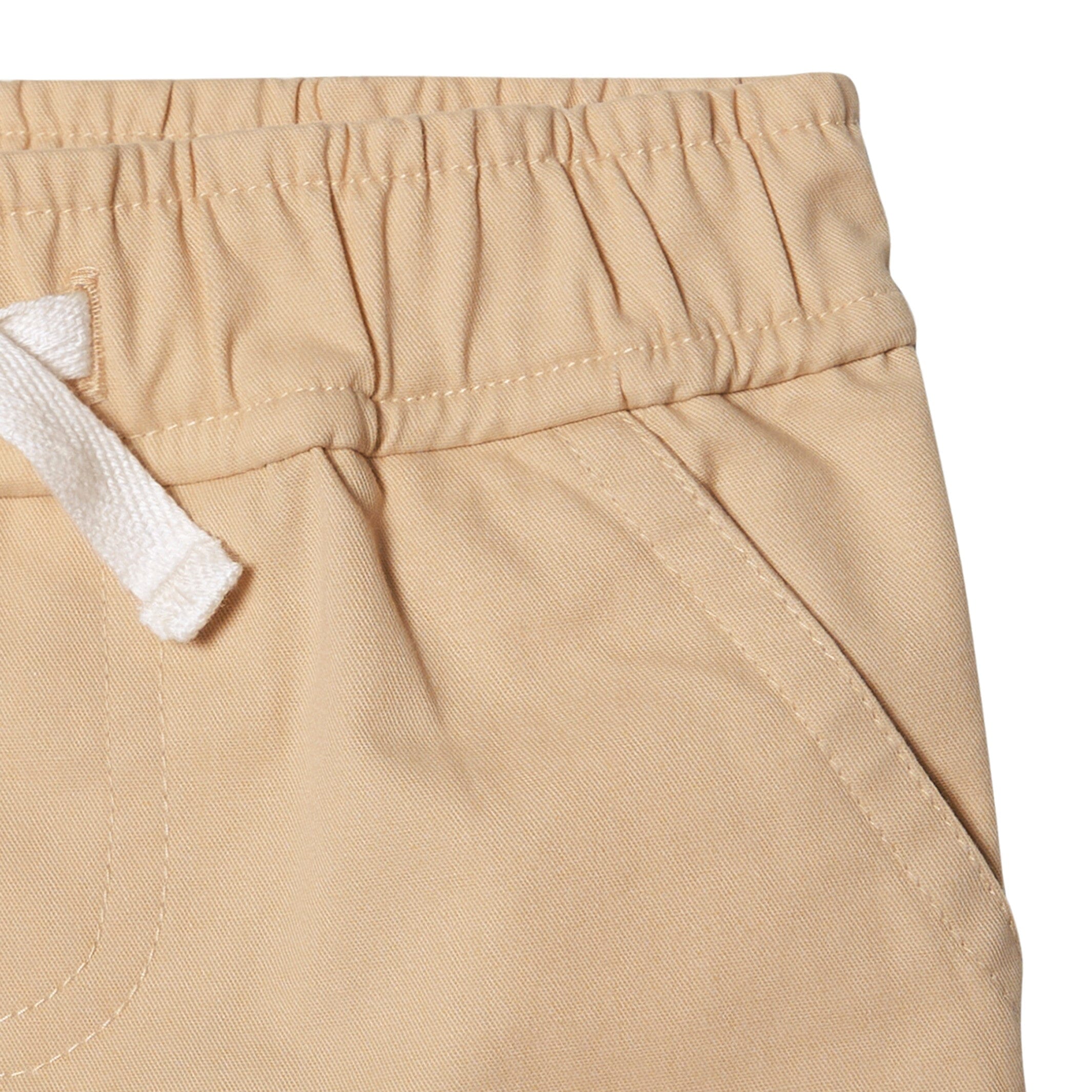 2-Pack Baby & Toddler Boys Olive and Dark Khaki Twill Shorts - Image 5