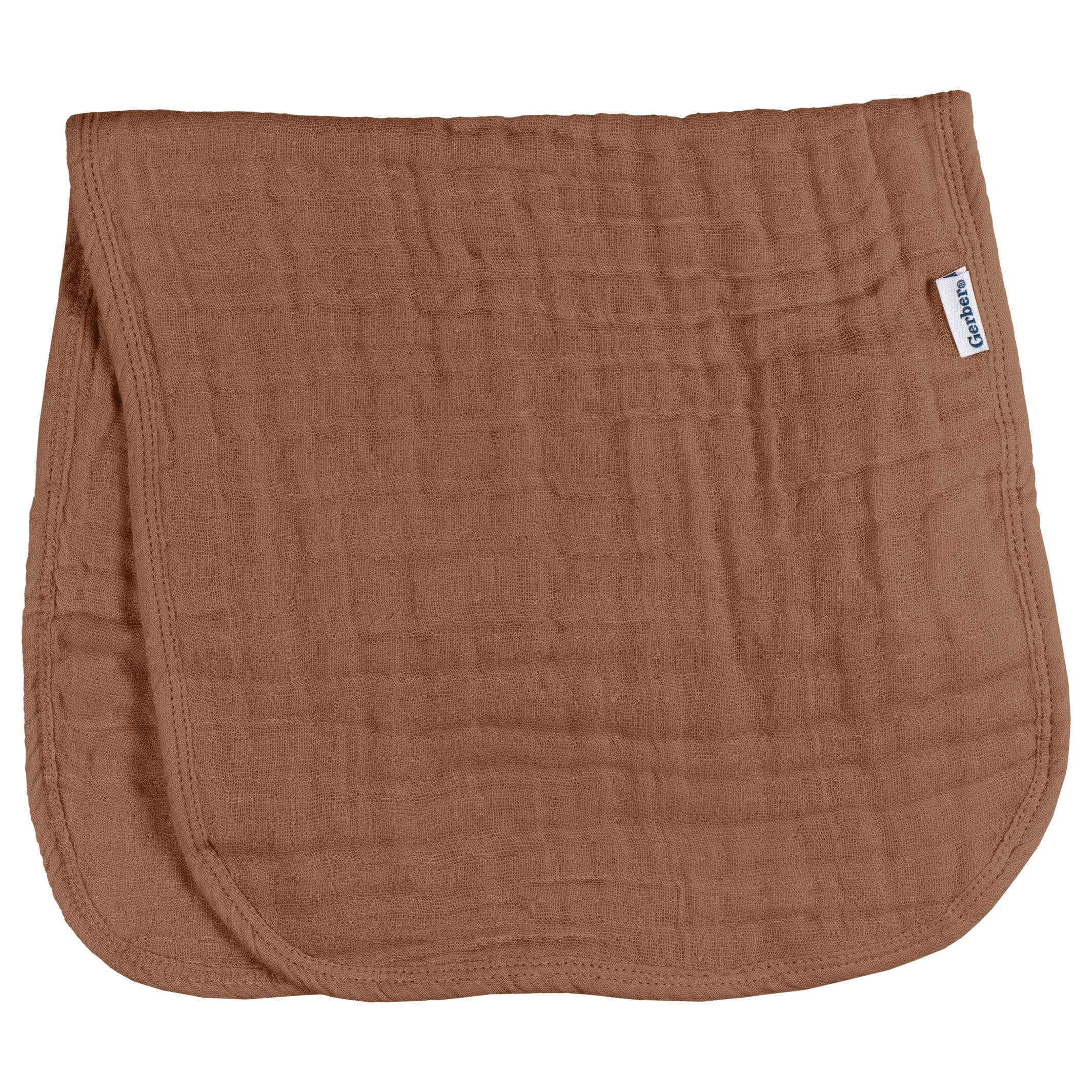 6-Pack Baby Neutral Multi Browns Muslin Burp Cloths - Image 8
