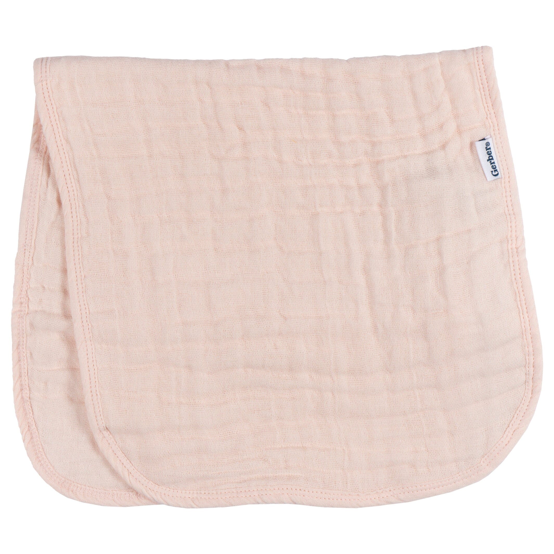 6-Pack Baby Girls Pastel Rainbow Muslin Burp Cloths - Image 7