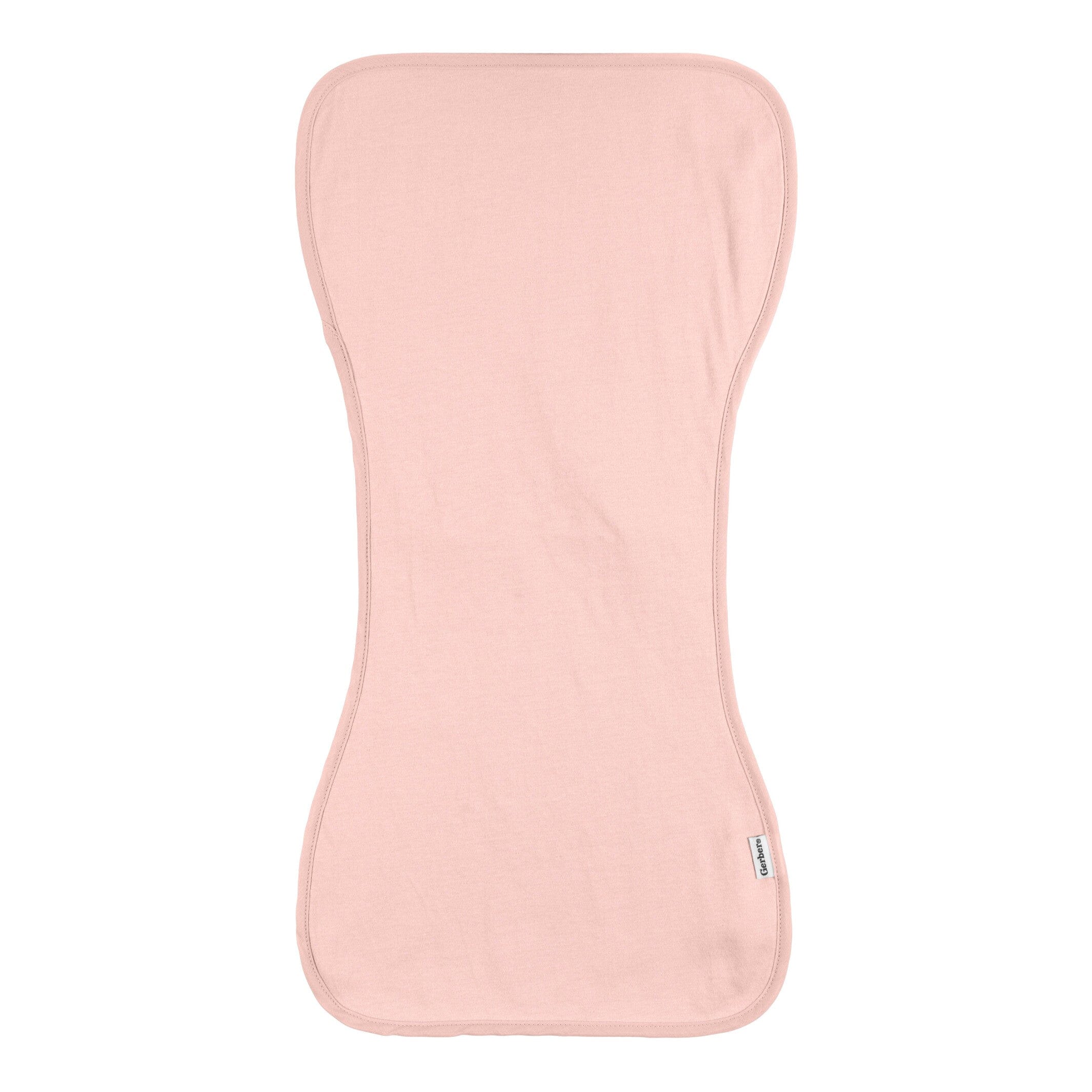 5-Pack Baby Girls Pink Plaid Jersey Burp Cloths - Image 3