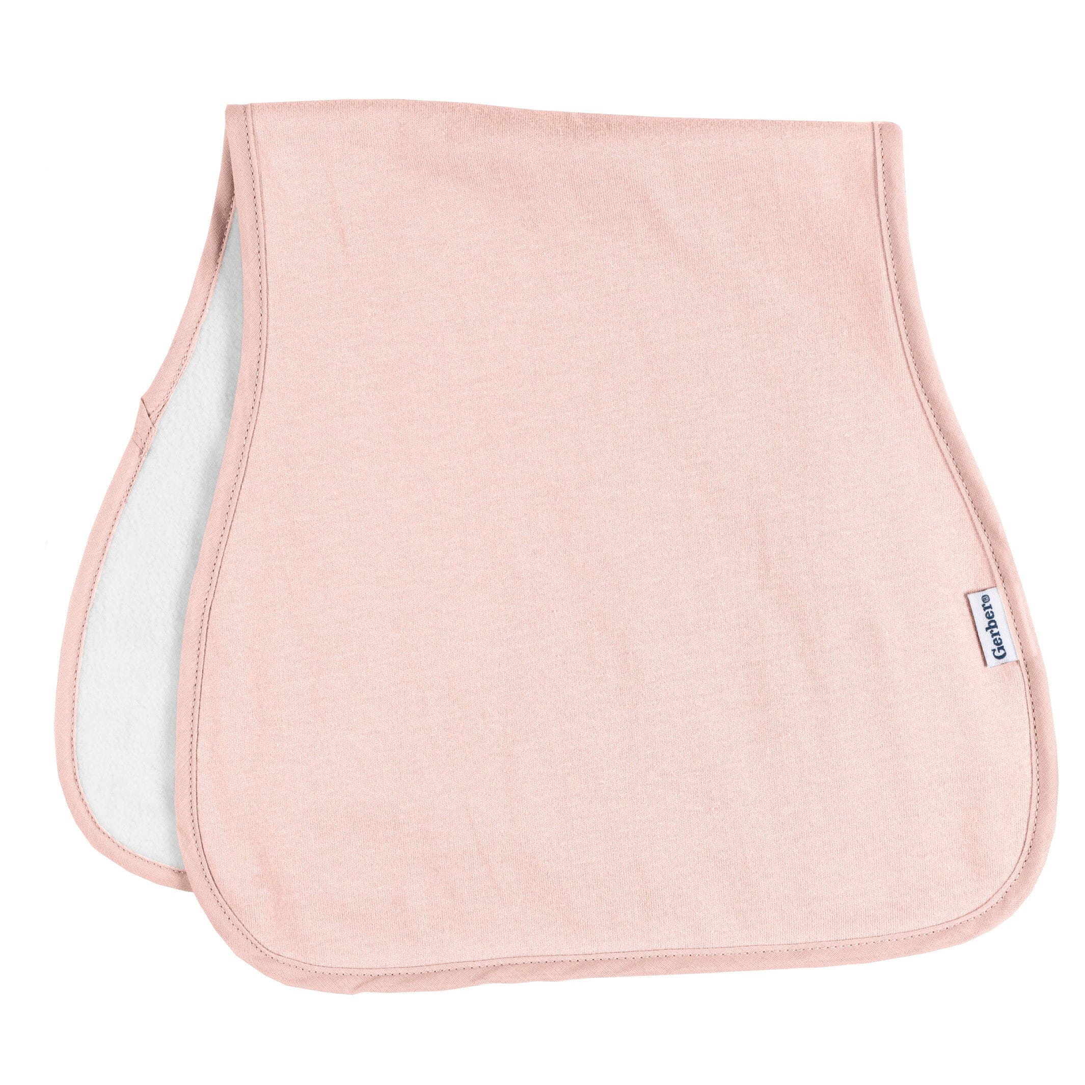 5-Pack Baby Girls Pink Plaid Jersey Burp Cloths - Image 7