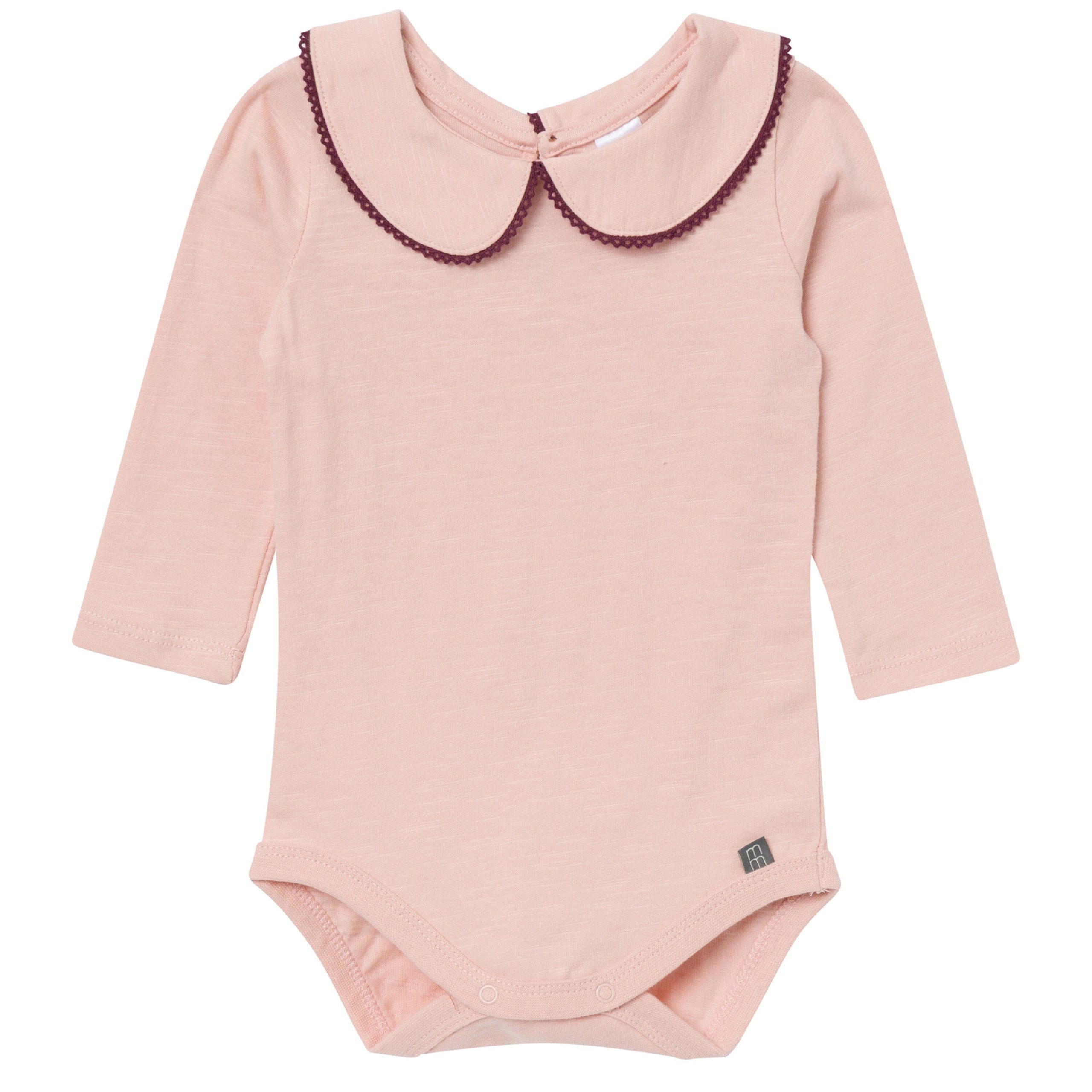 2-Pack Baby Girls Rose Peter Pan Collar Bodysuit - Image 5