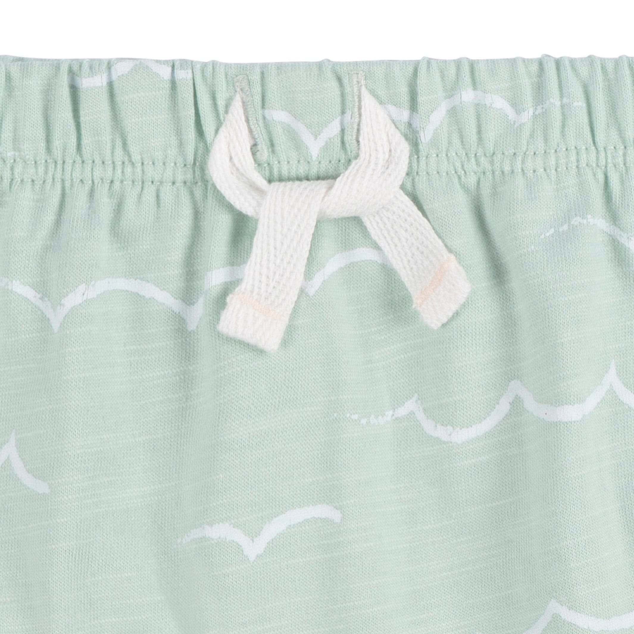 2-Piece Baby and Toddler Boys Waves T-Shirt and Shorts Set - Image 5