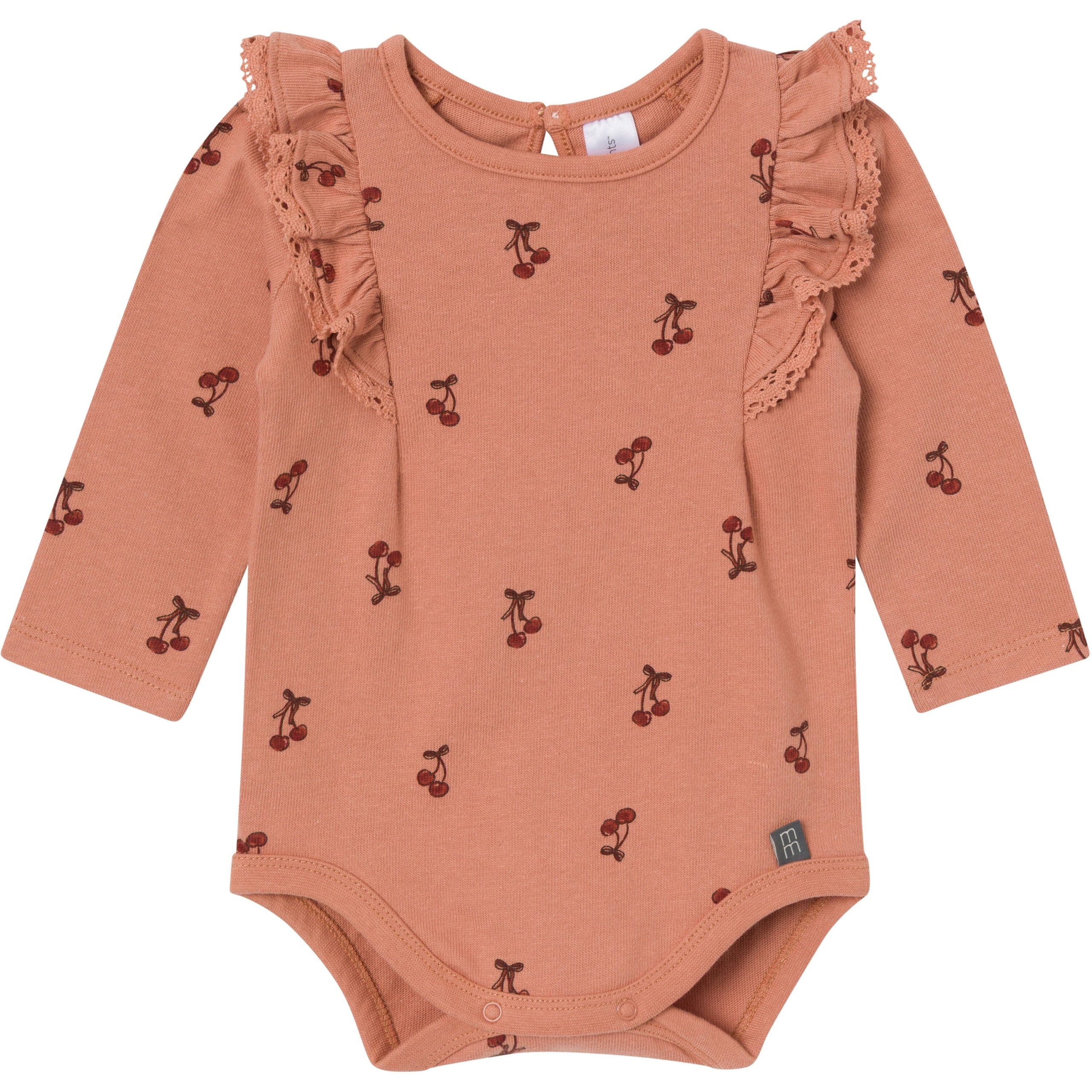 2-Pack Baby Girls Cameo Rose Ruffled Bodysuit - Image 2