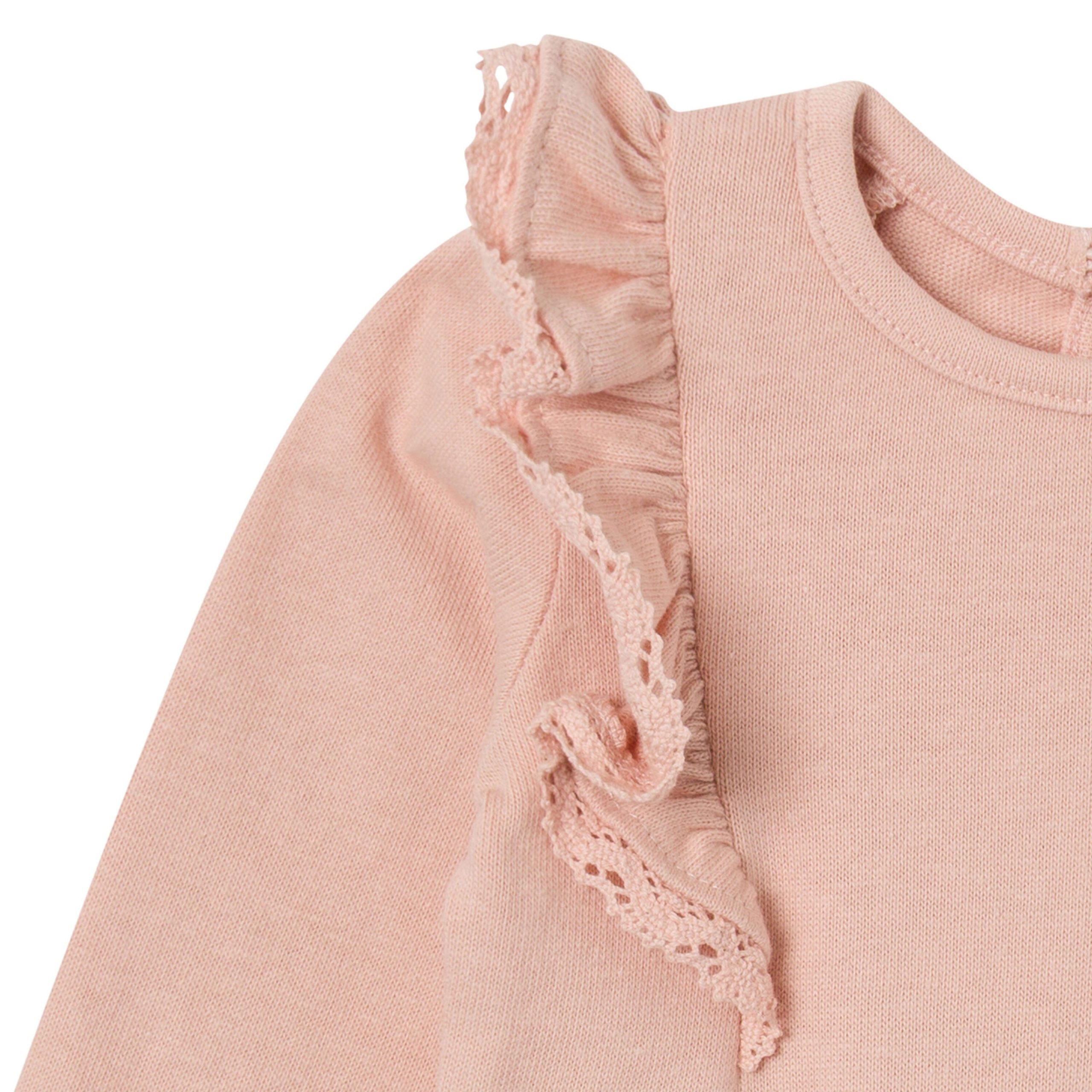 2-Pack Baby Girls Cameo Rose Ruffled Bodysuit - Image 7