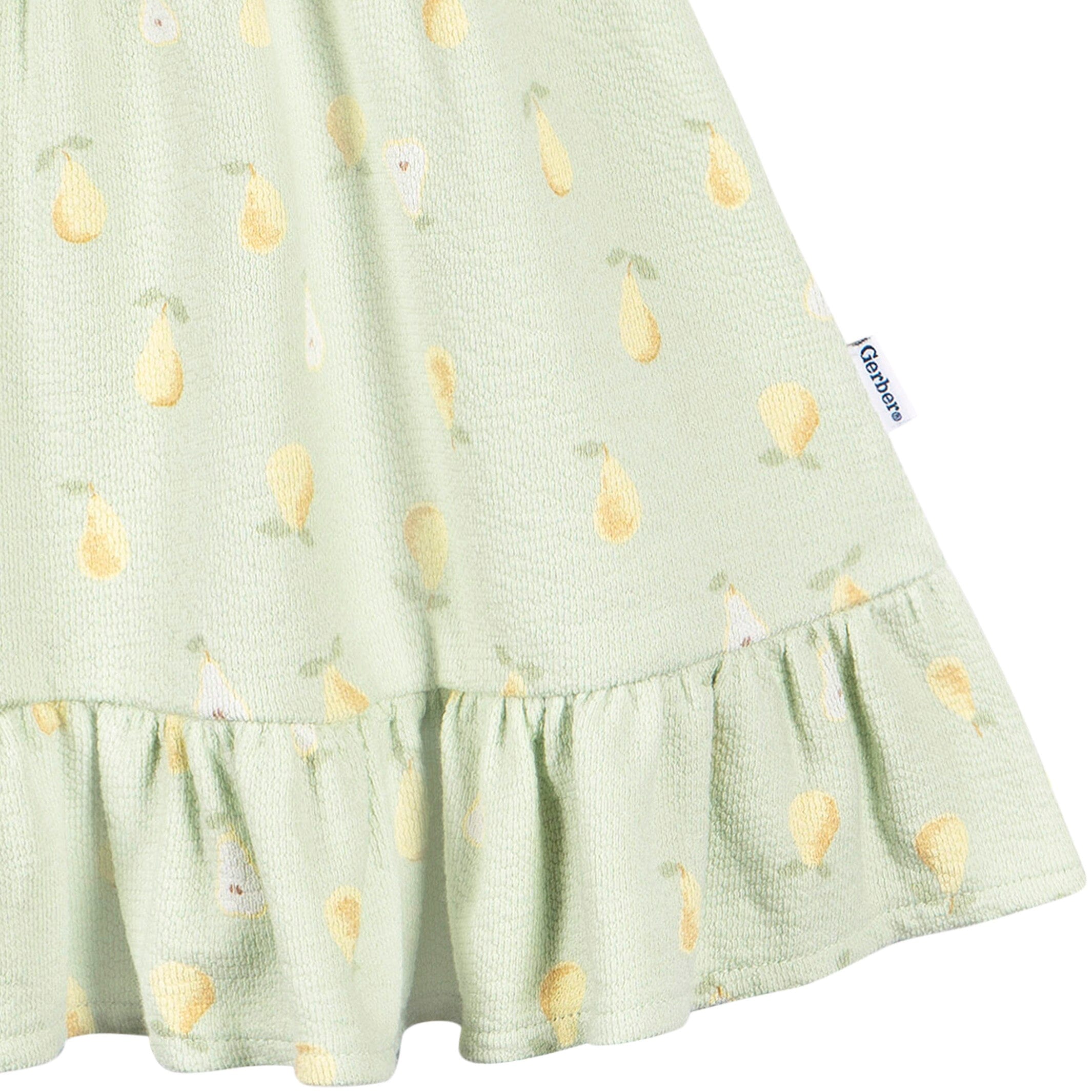 Toddler Girls Pears Dress - Image 3