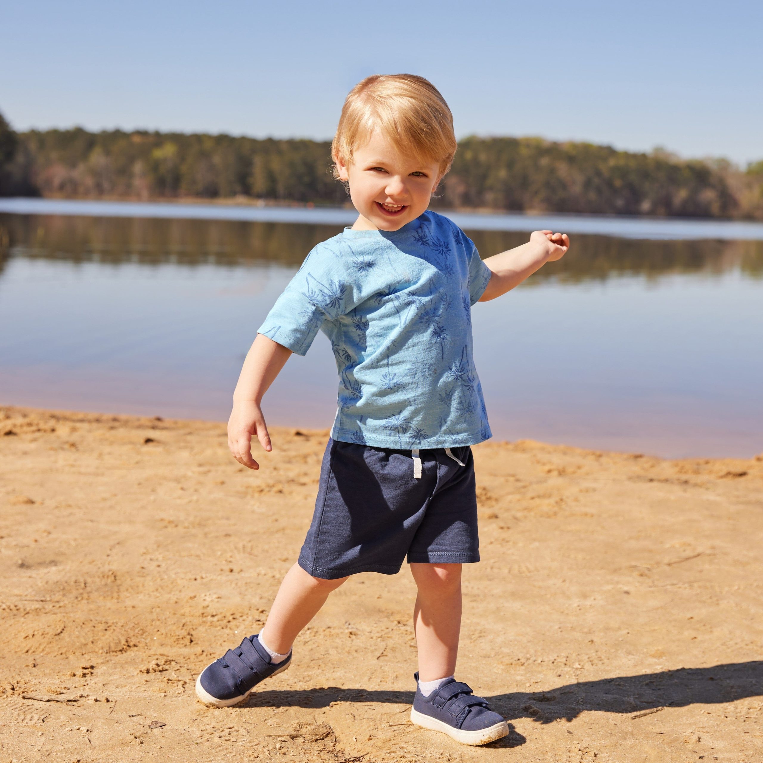 3-Pack Infant and Toddler Boys Easy Breezy Vibes T-Shirts - Image 2