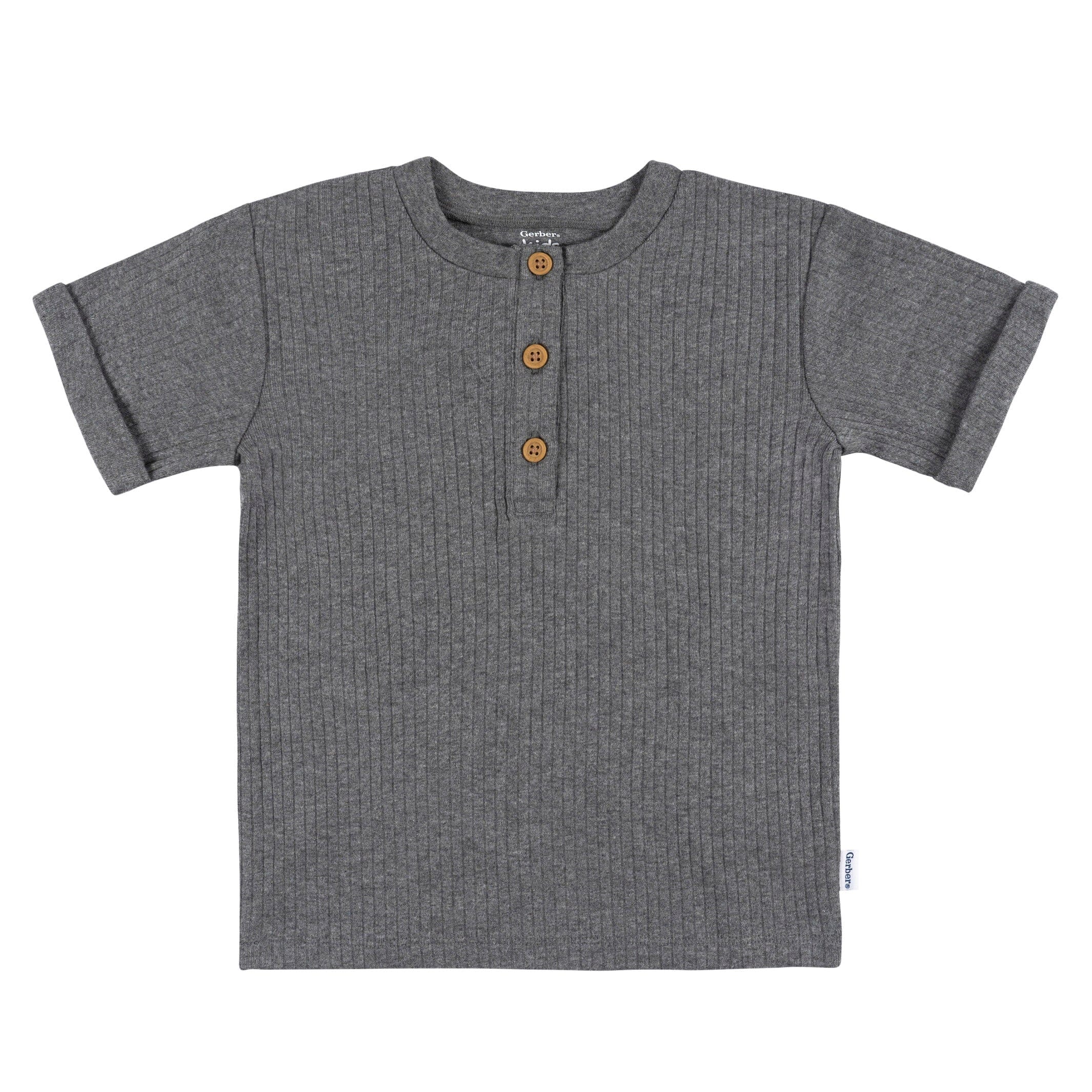 3-Pack Infant and Toddler Boys Anchor Henley T-Shirts - Image 2