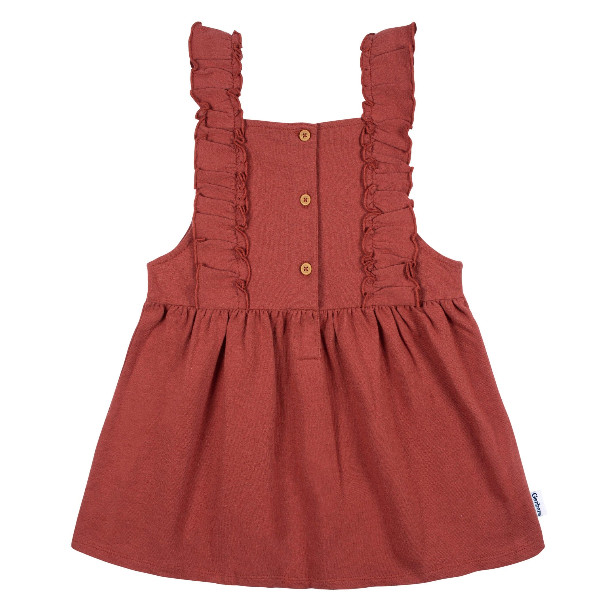 2-Piece Infant Girls Orange Leaves Jumper & Top Set, 12M - Image 6