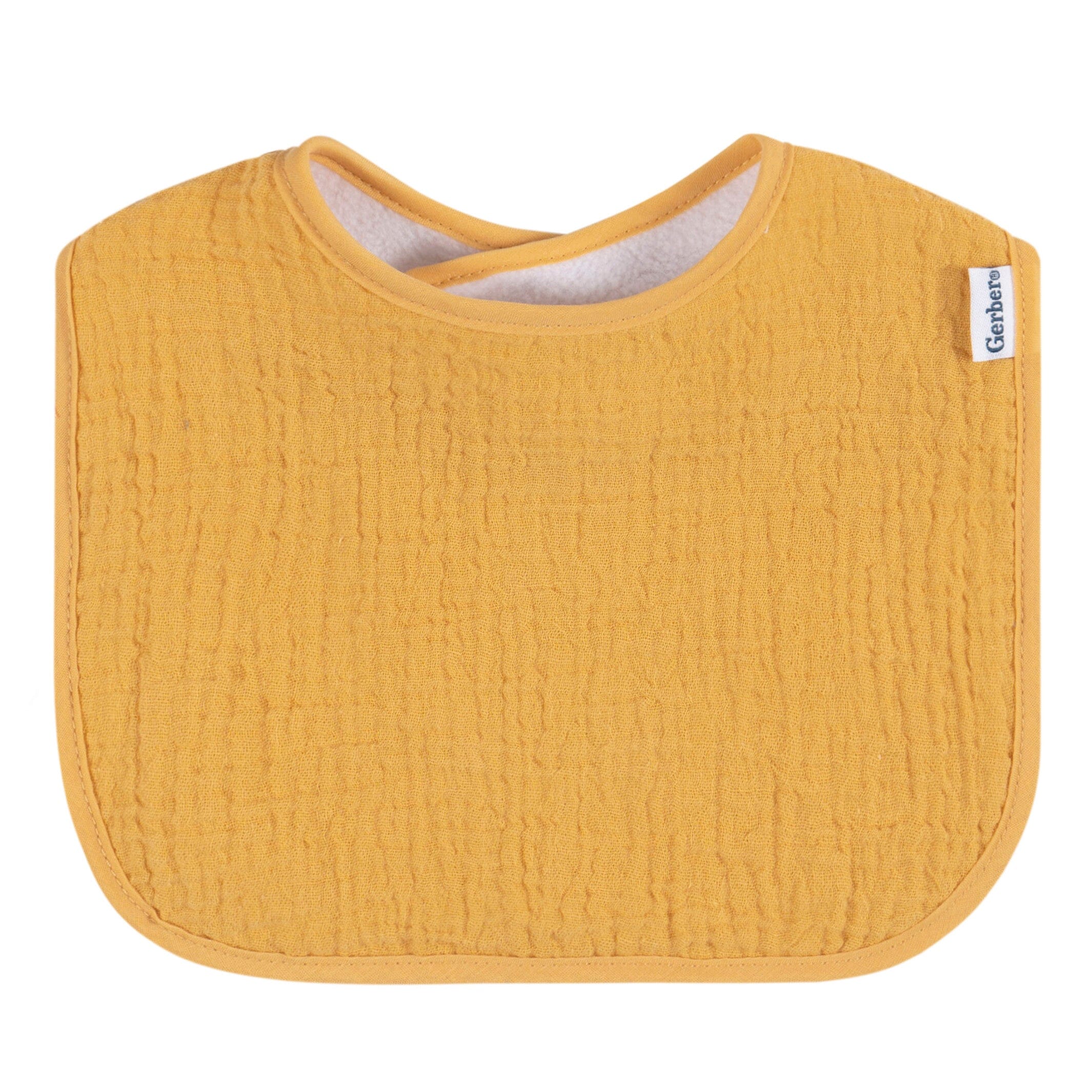 8-Pack Baby Boys Multi-color Muslin Drooling Bibs - Image 8
