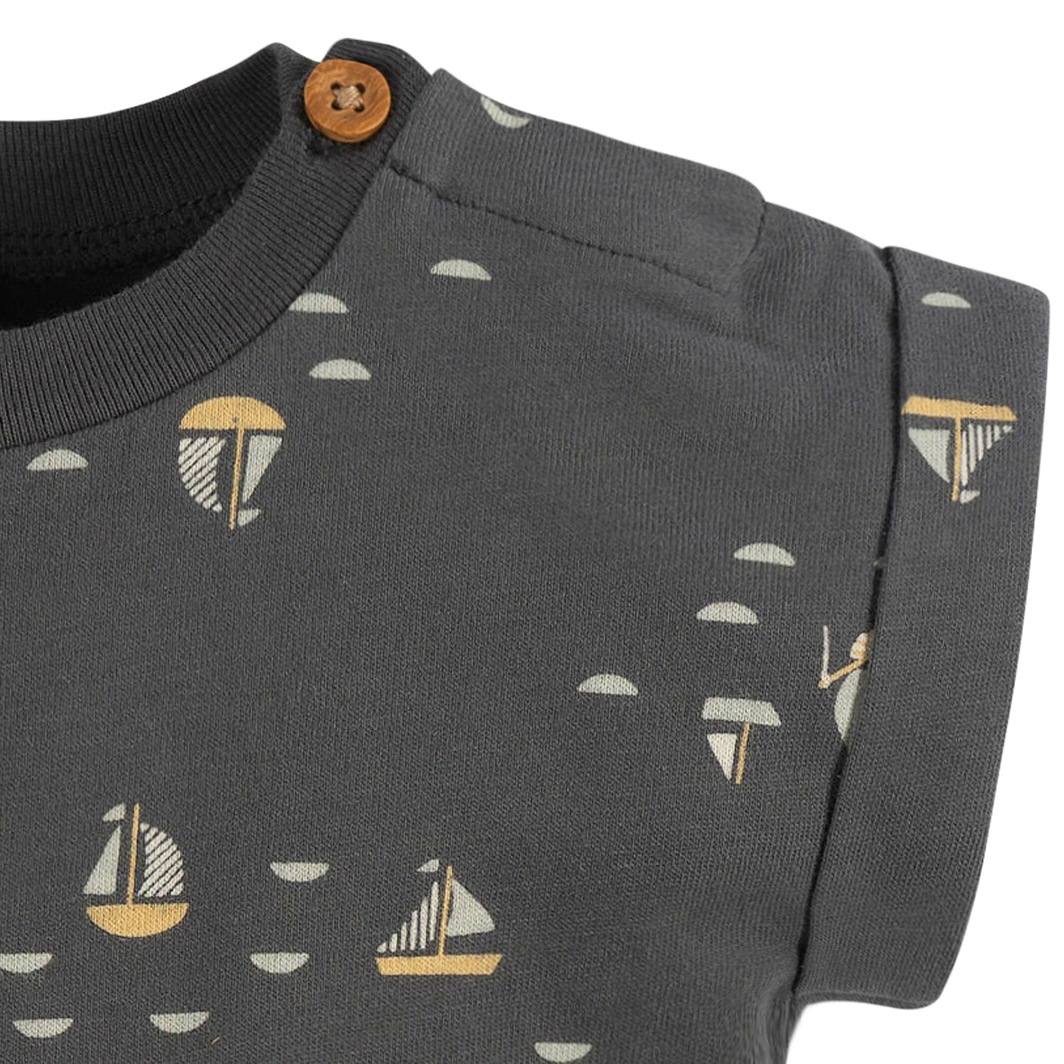 2-Pack Baby Boys Nautical Rompers - Image 4