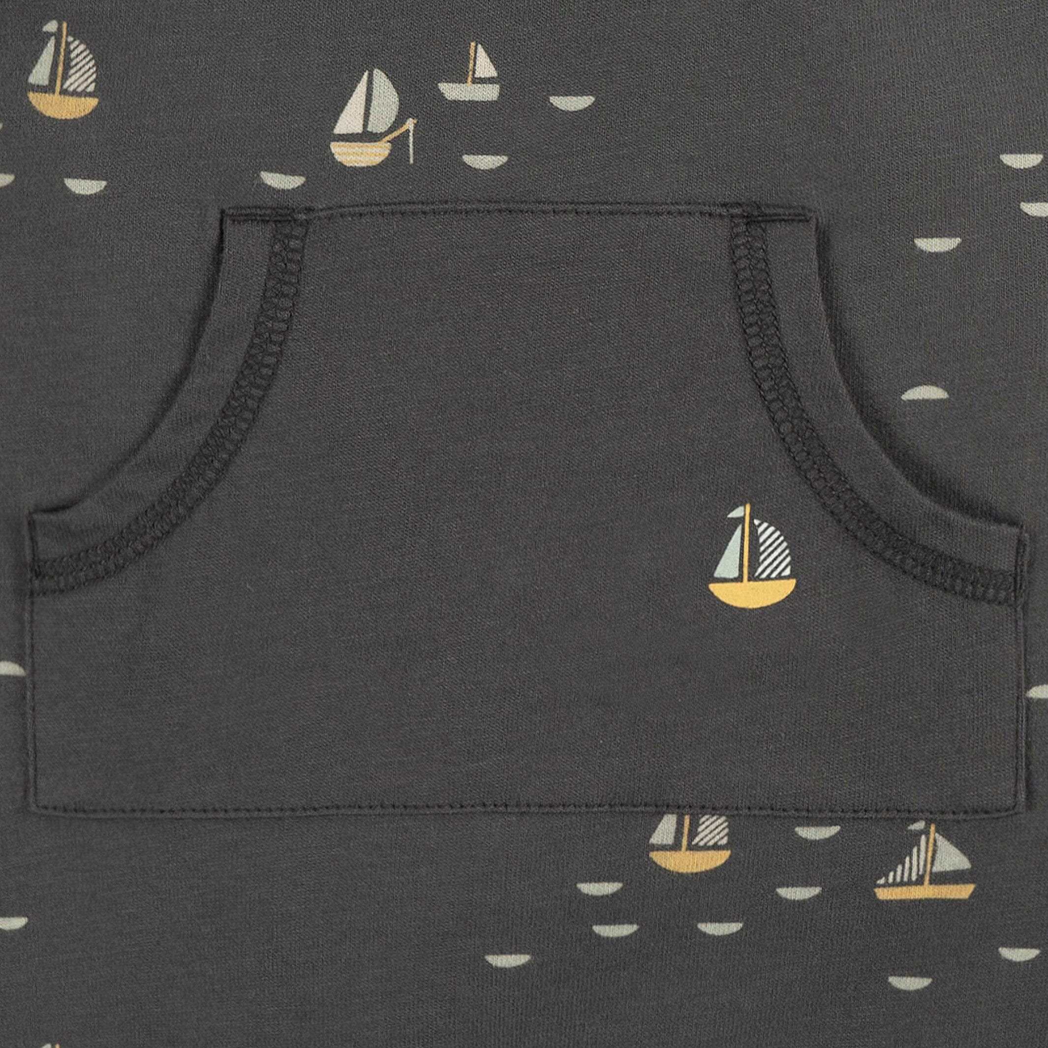 2-Pack Baby Boys Nautical Rompers - Image 5