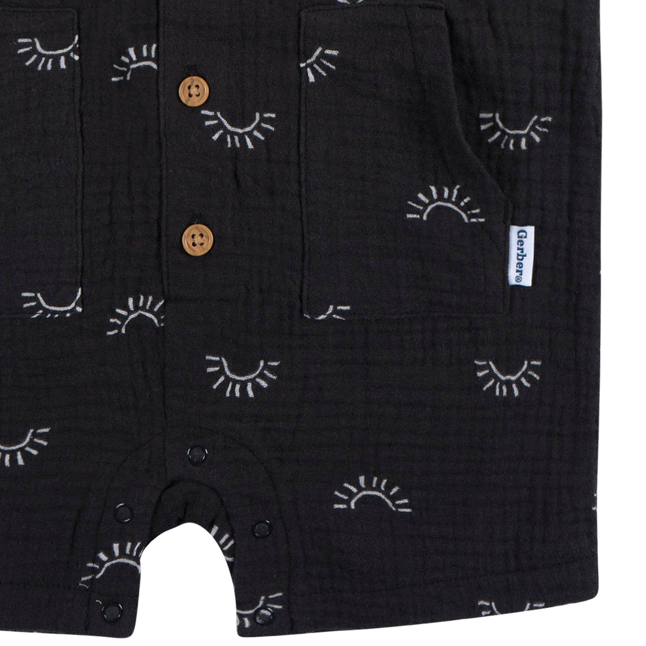 Baby Boys Sunrise Hooded Romper - Image 3