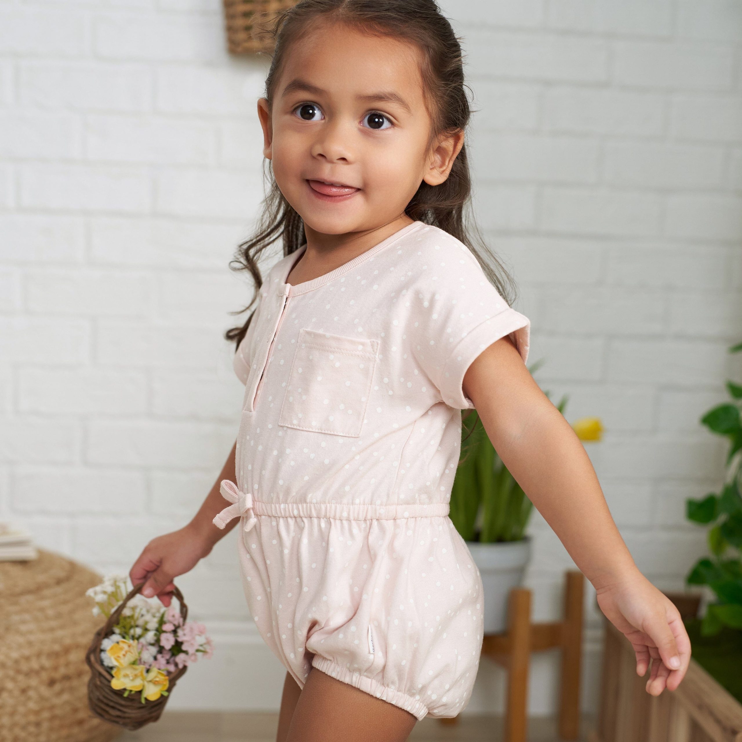 2-Pack Baby Girls Seashells Rompers - Image 2