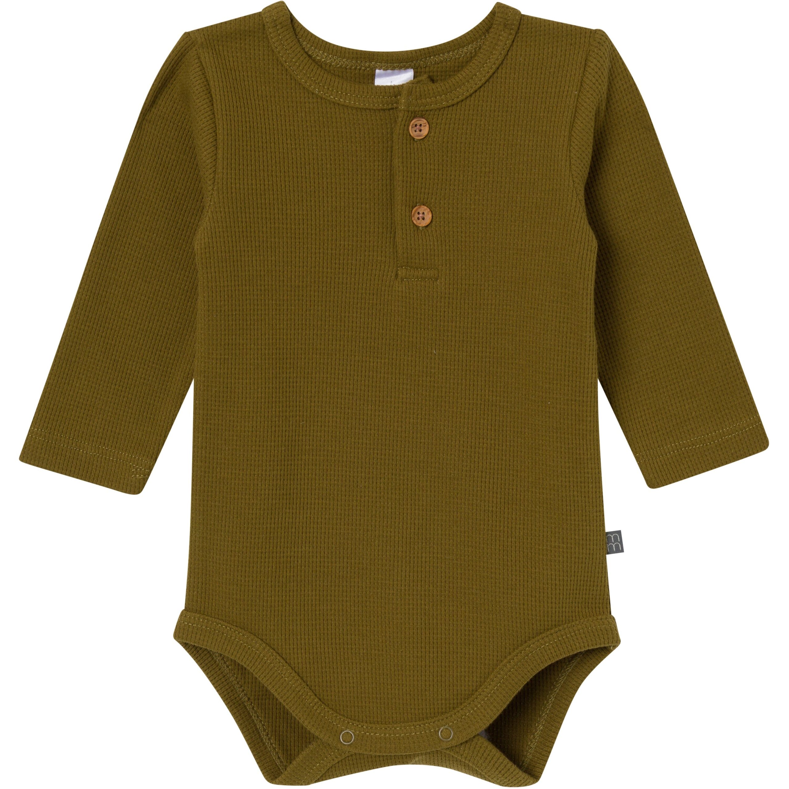 2-Pack Baby Boys Forest Henley Bodysuit - Image 6