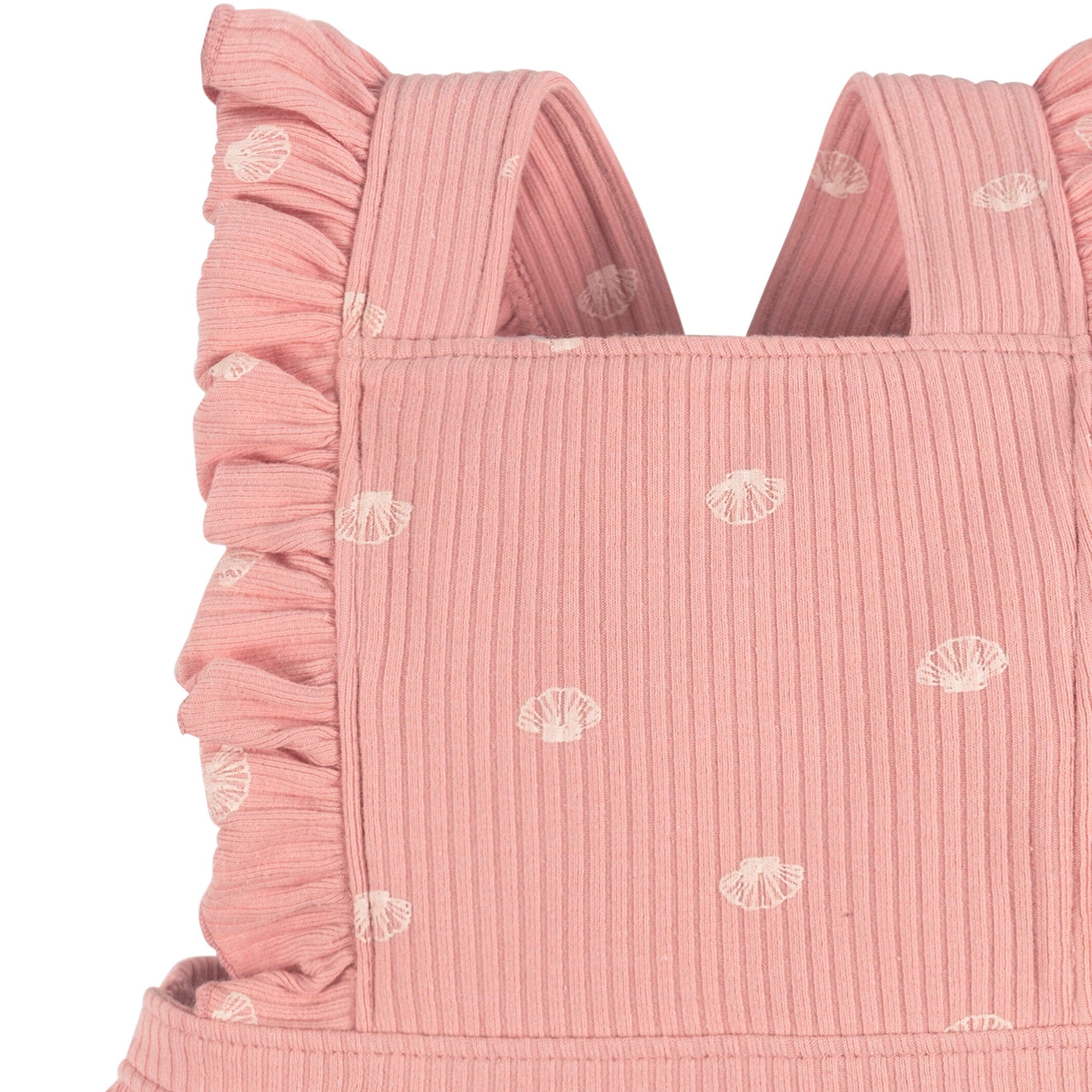 Baby Girls Seashell Bubble Romper - Image 2