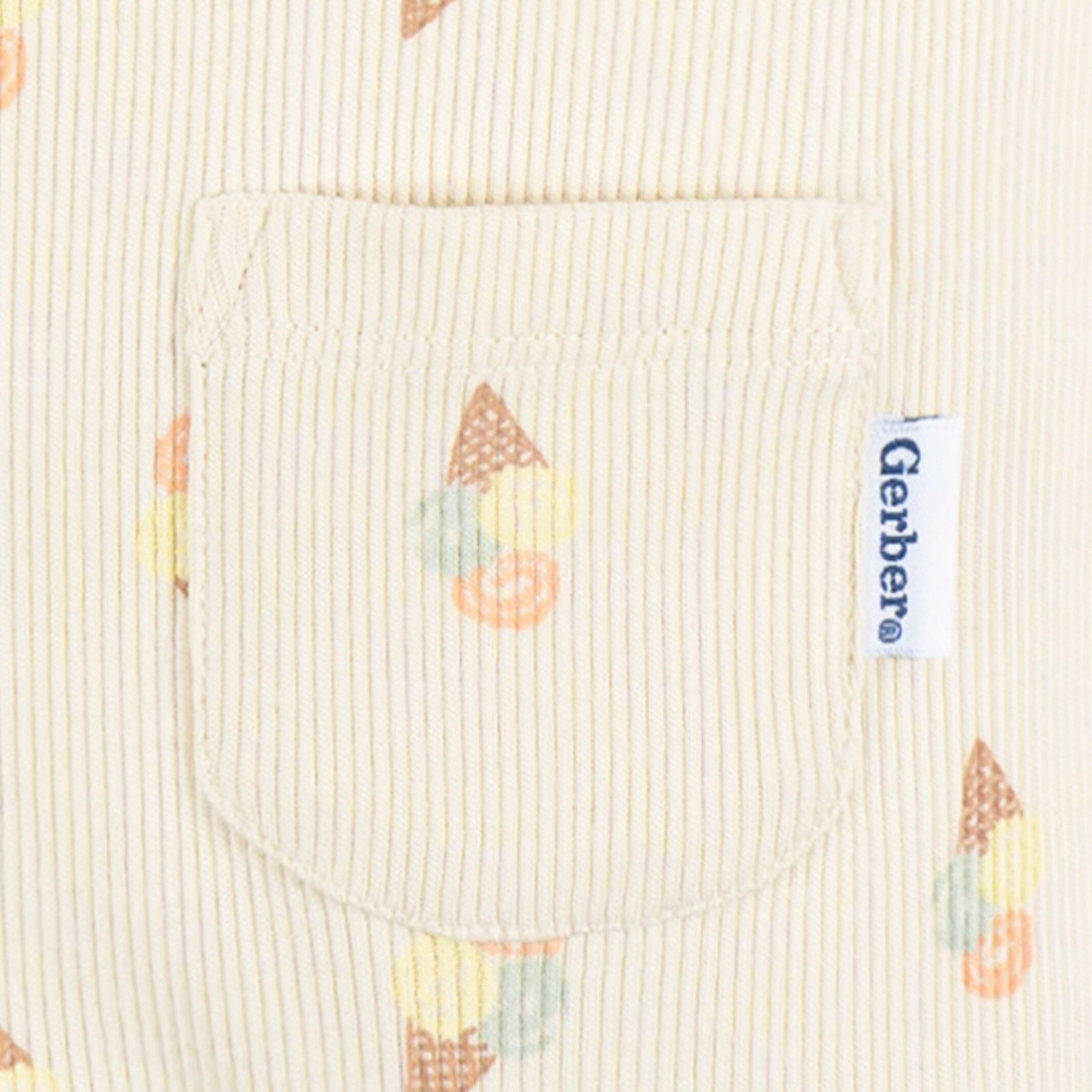 Baby Girls Ice Cream Romper - Image 4