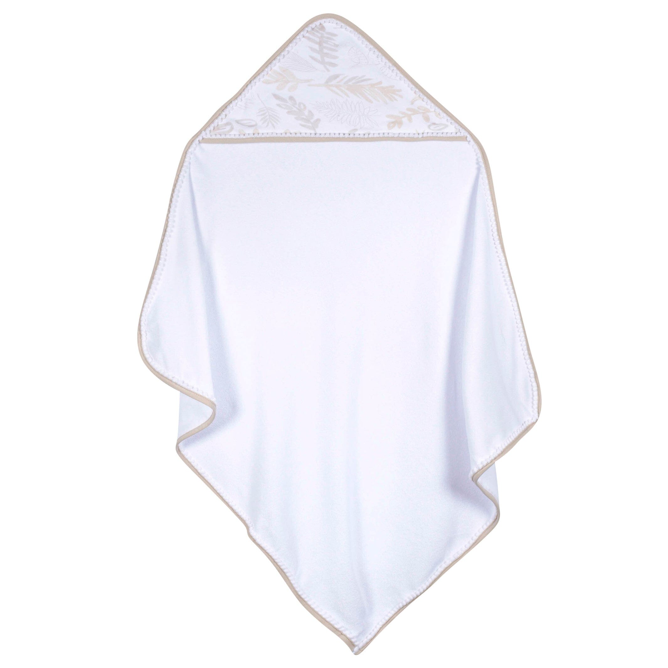 3-Pack Baby Neutral Natural Foliage Hooded Towels - Image 5