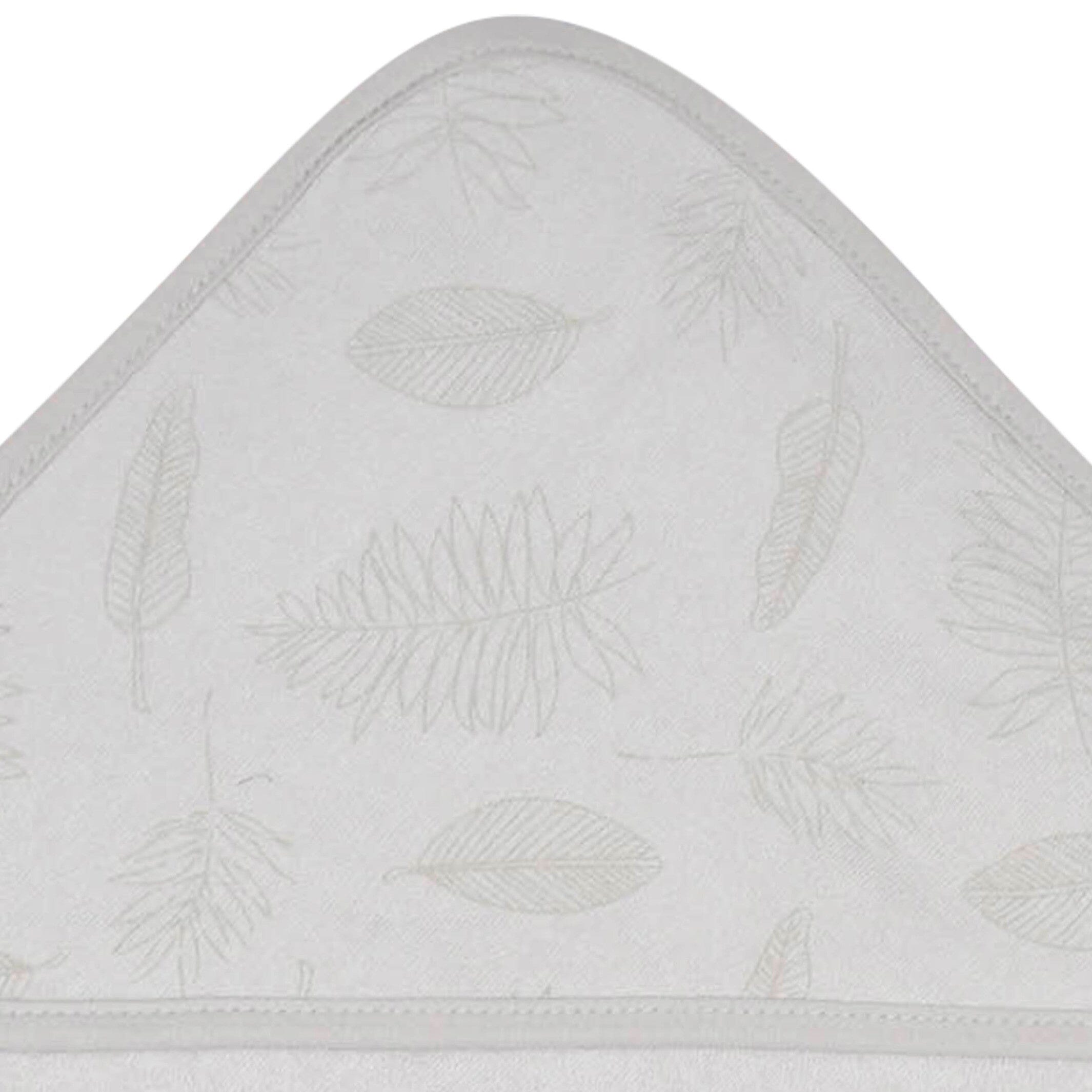 3-Pack Baby Neutral Natural Foliage Hooded Towels - Image 7